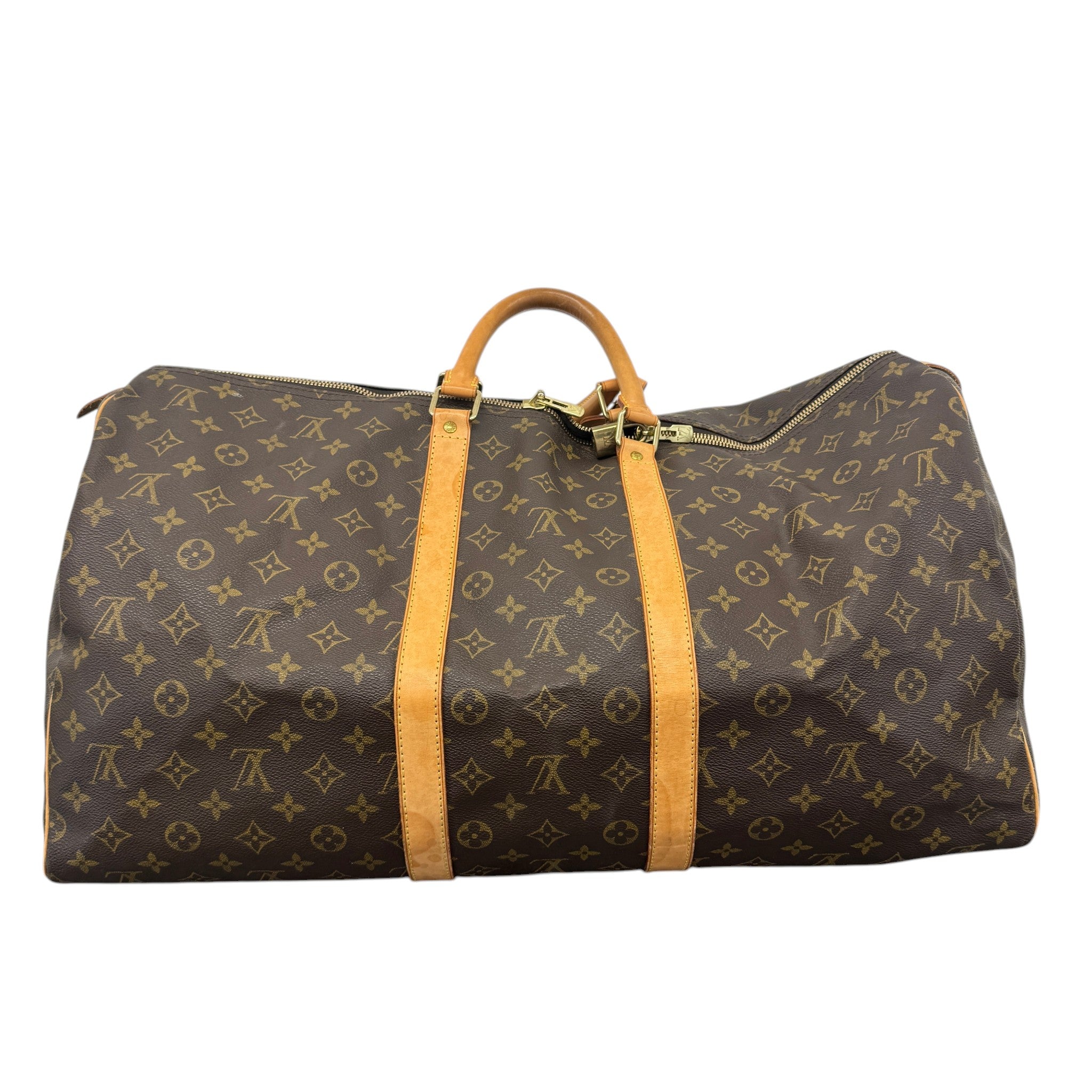 Men's Monogram Keepall 55 Bag Brown