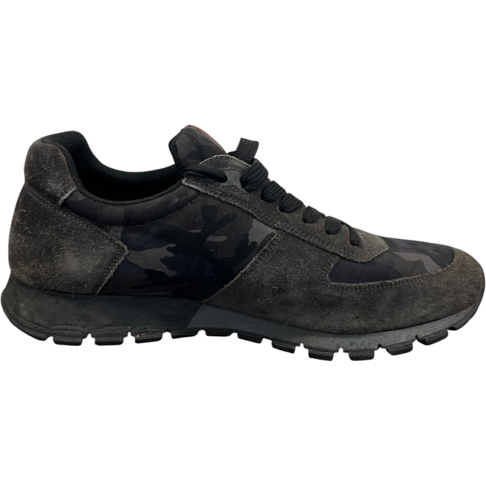 Men's Matchrace Camouflage Low Trainers Black Size EU 43 / UK 9