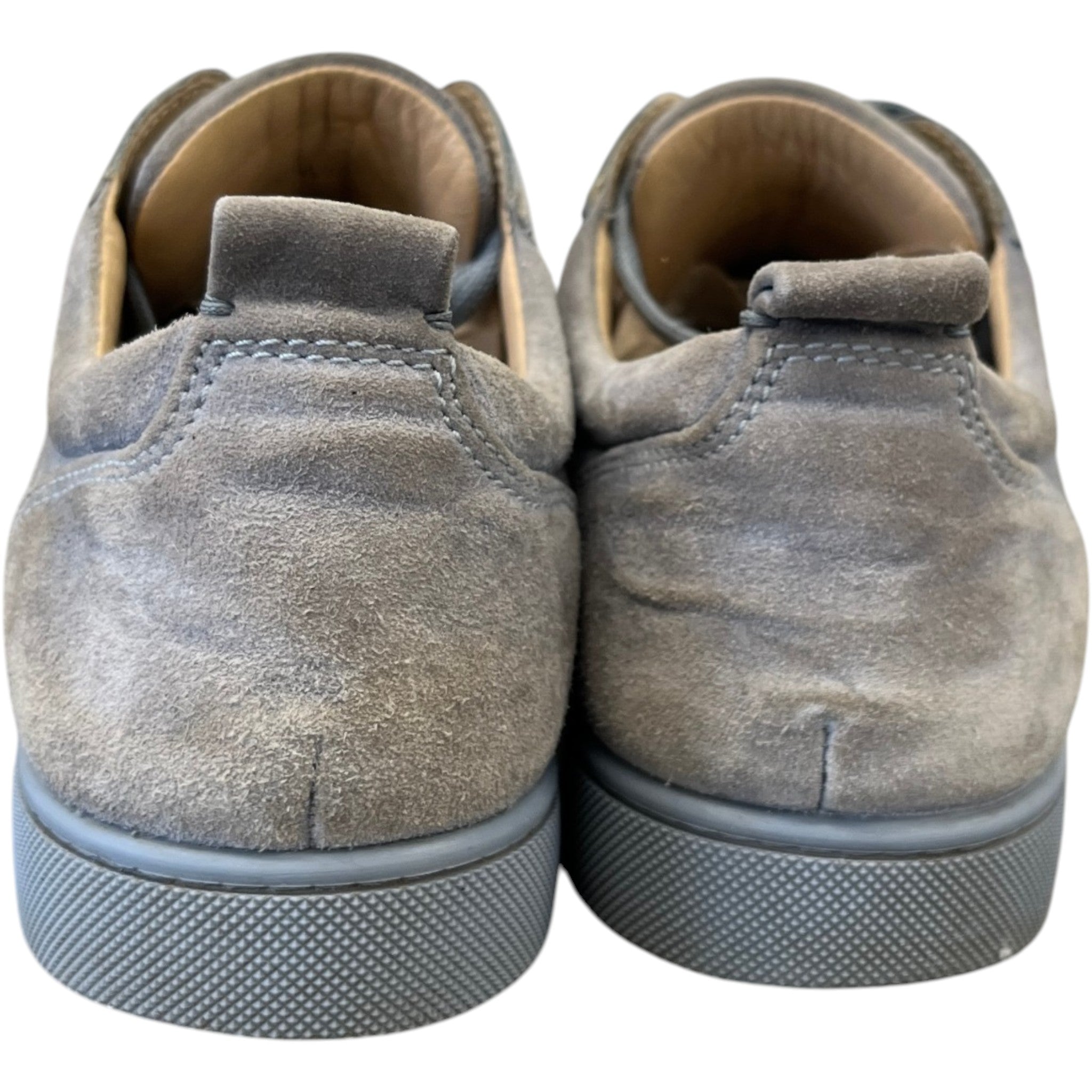 Men's Louis Junior Spikes Flat Low Trainers Grey Size EU 39.5 / UK 5.5