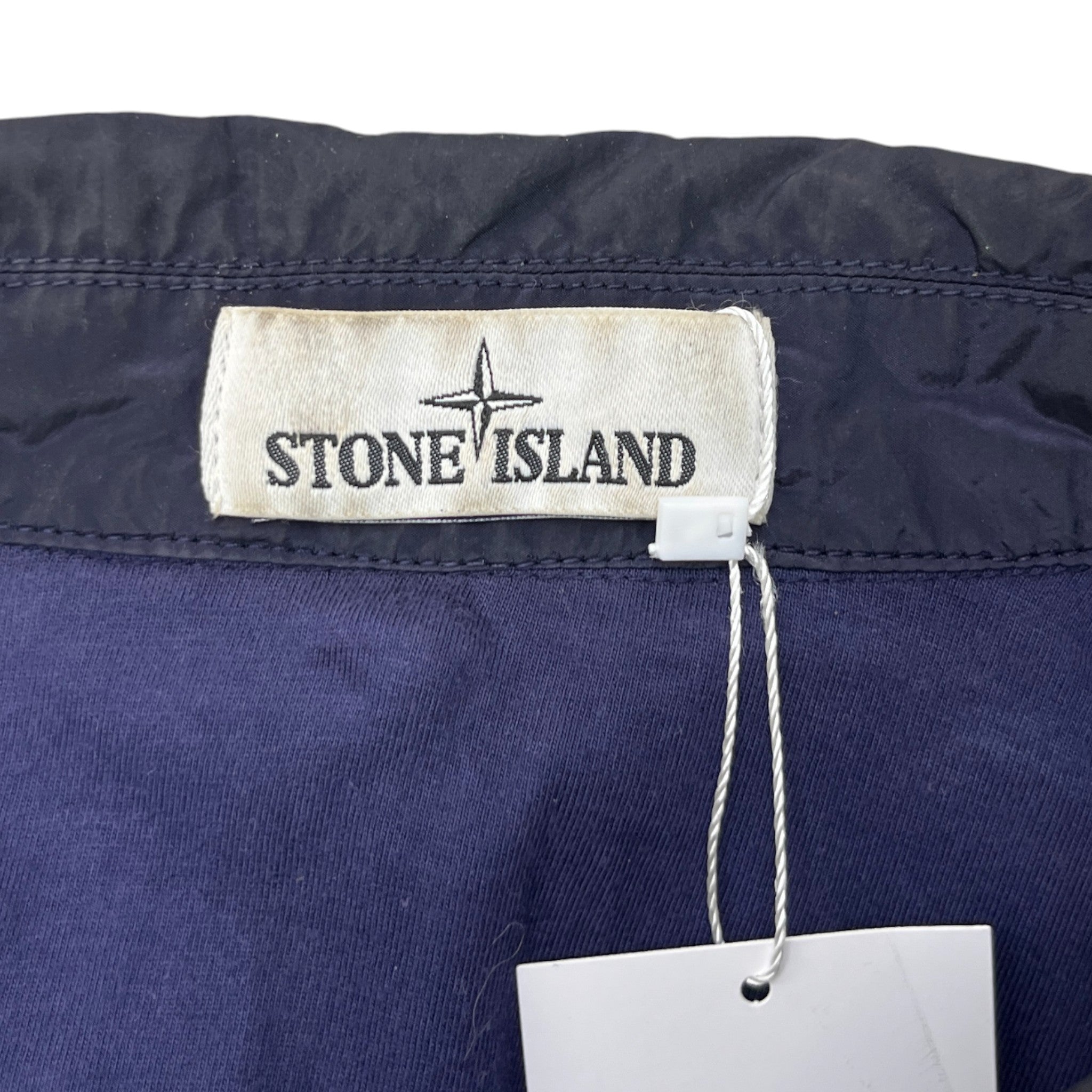 Men's Nylon Metal OverShirt Blue Size M