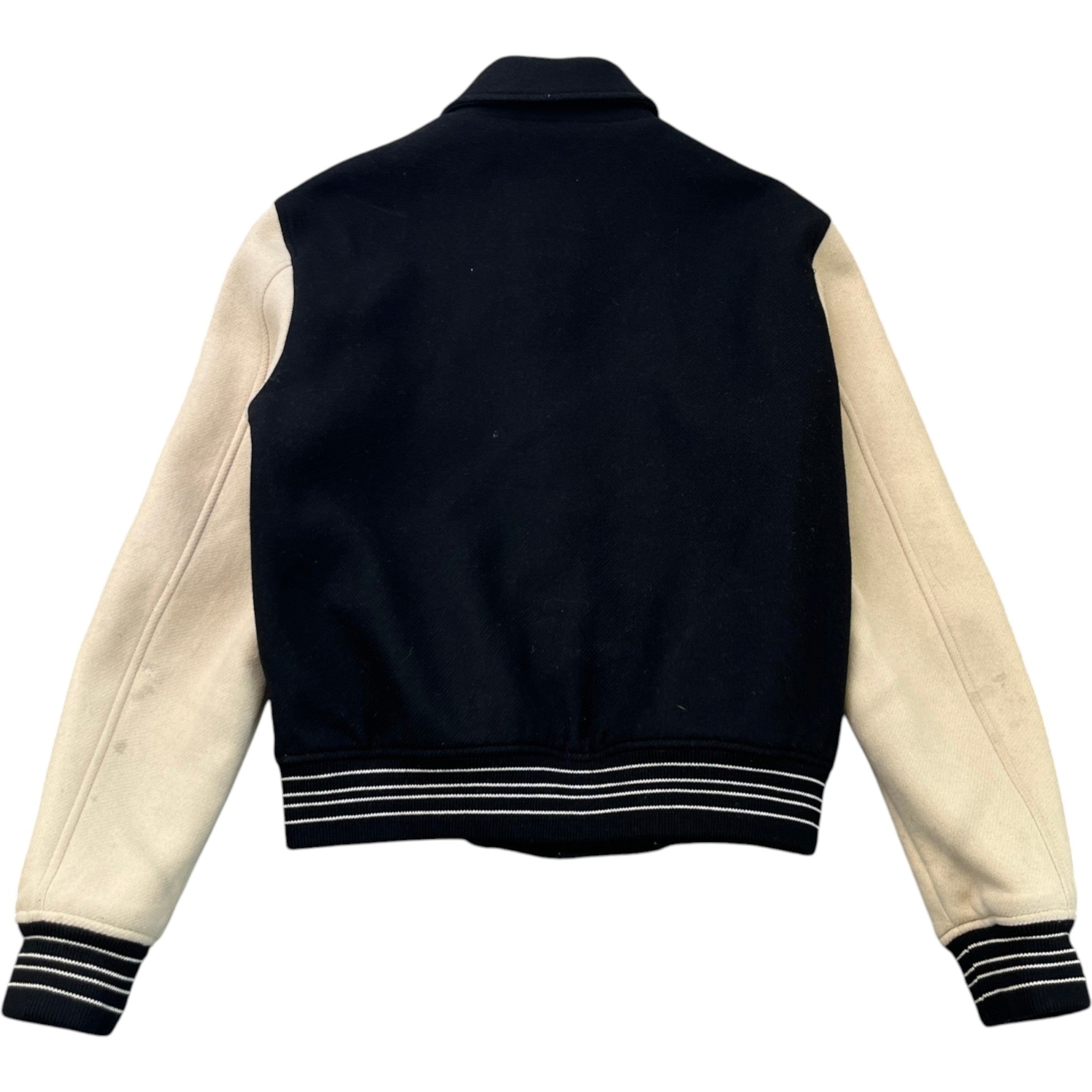 Men's Varsity Bones Jacket Black Size M