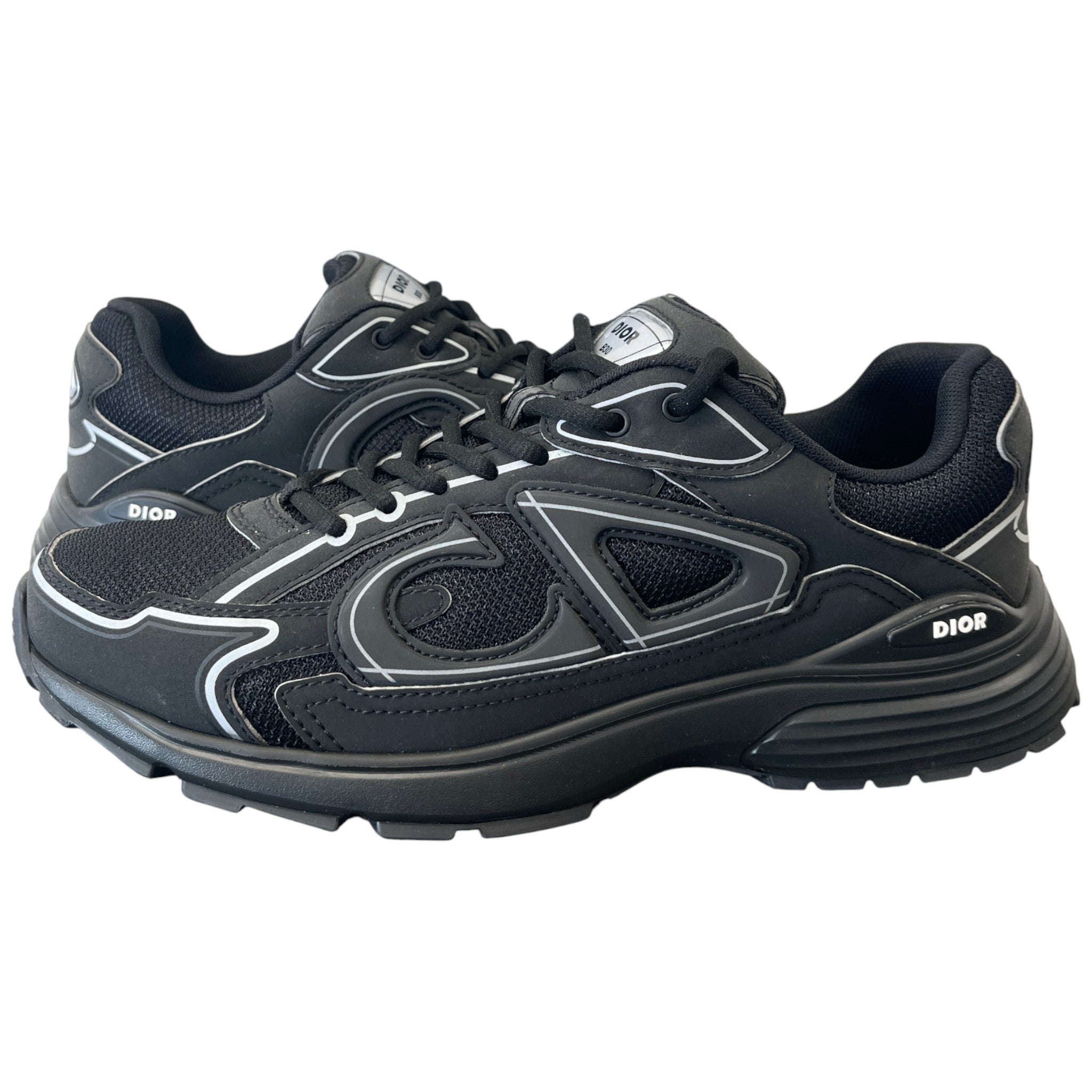 Men's B30 Low Trainers Black Size EU 42 / UK 8