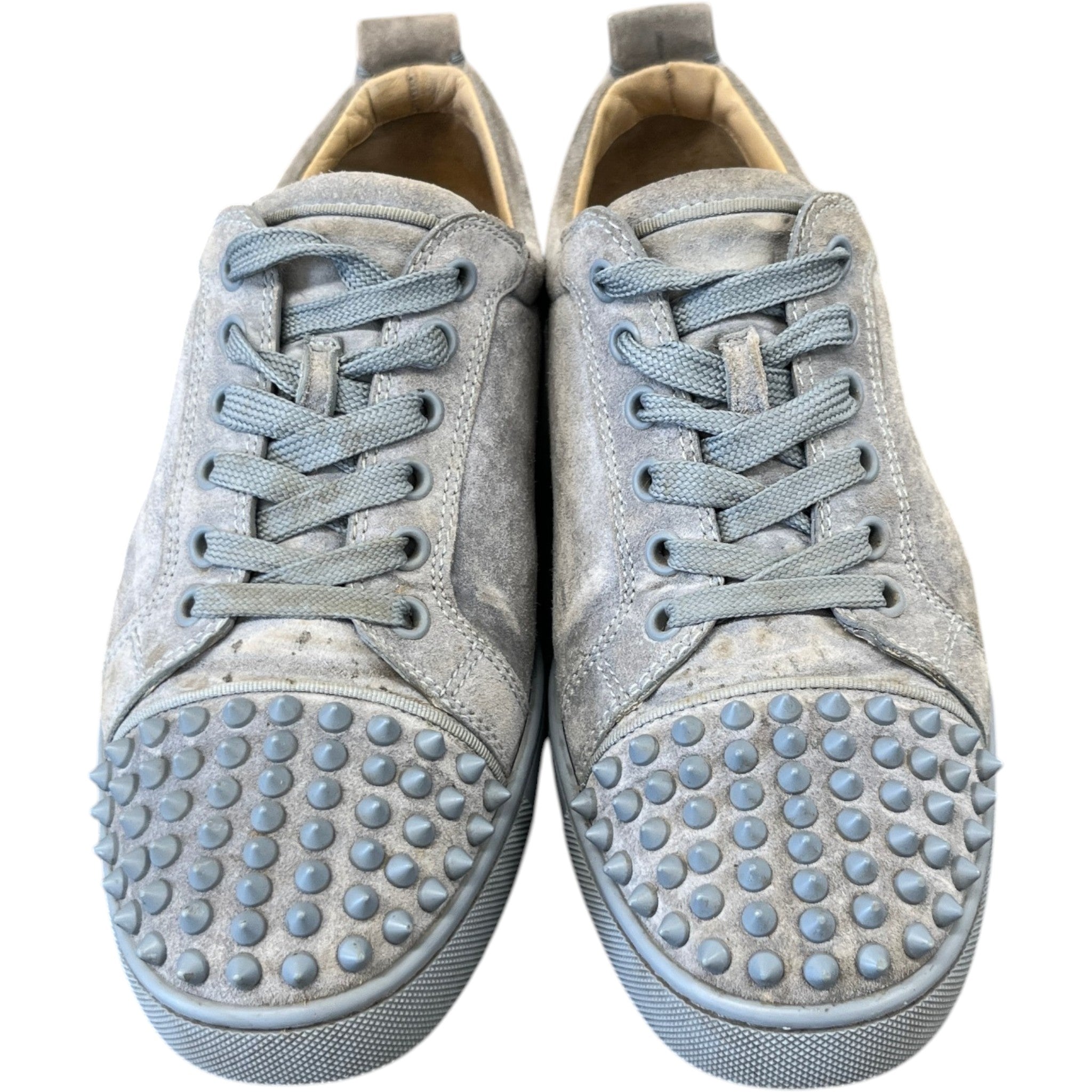 Men's Louis Junior Spikes Flat Low Trainers Grey Size EU 39.5 / UK 5.5