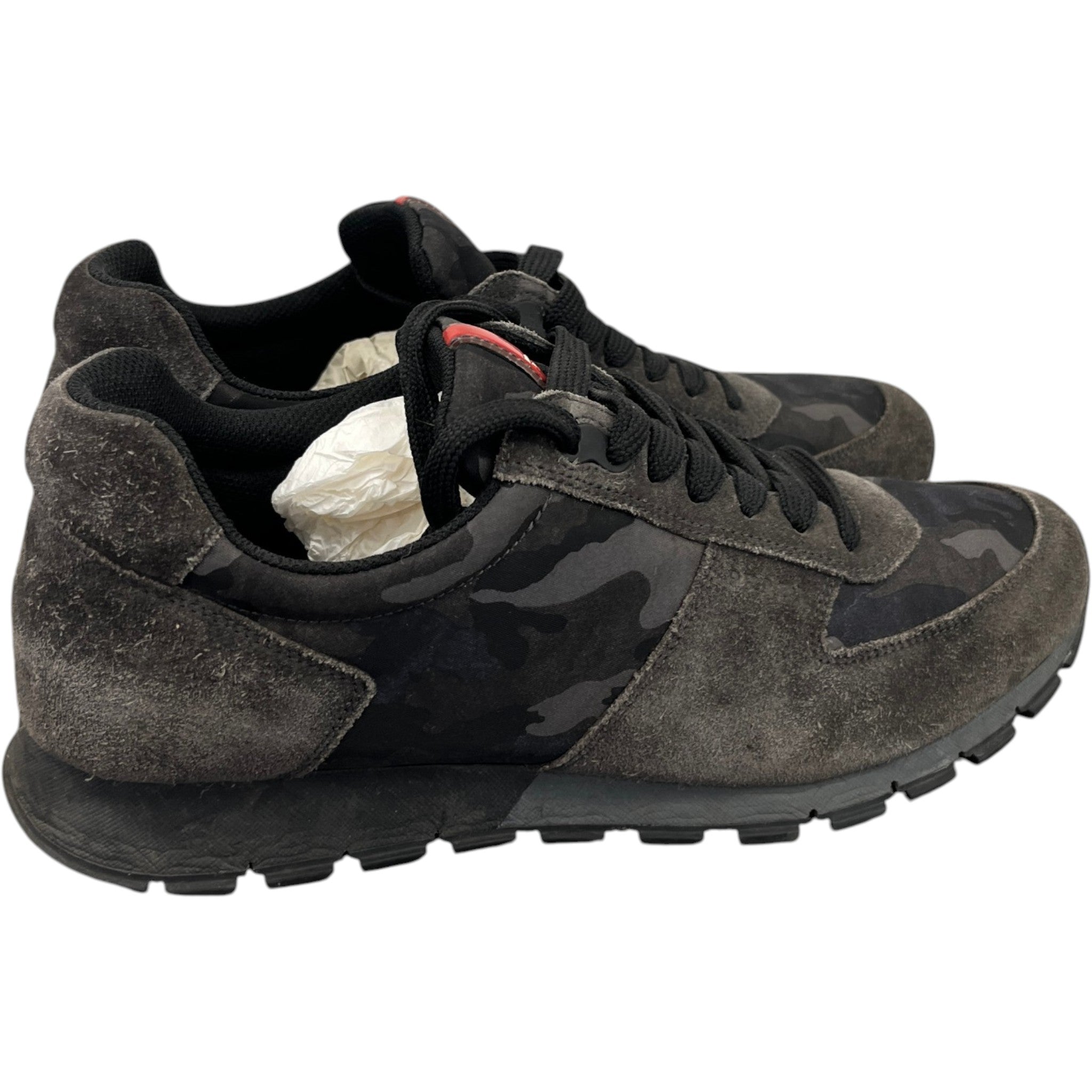 Men's Matchrace Camouflage Low Trainers Black Size EU 43 / UK 9