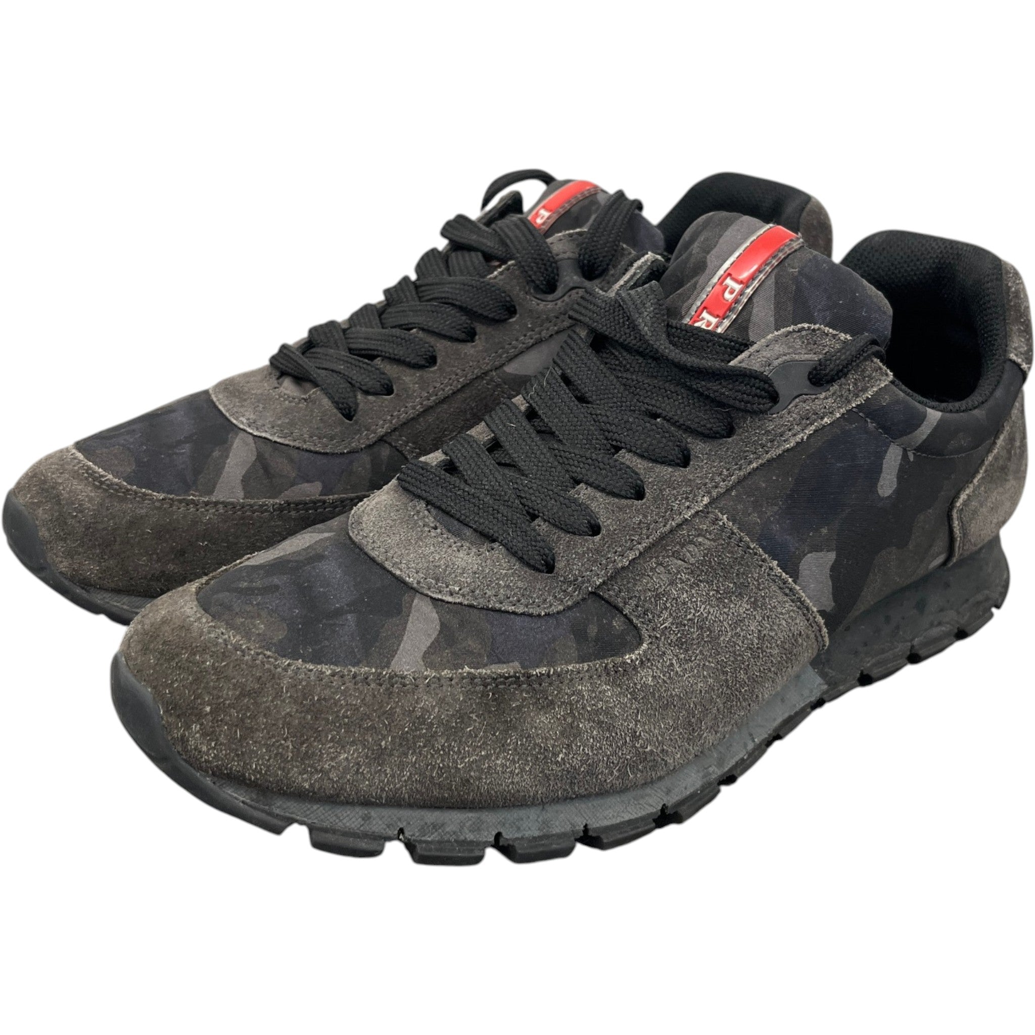 Men's Matchrace Camouflage Low Trainers Black Size EU 43 / UK 9