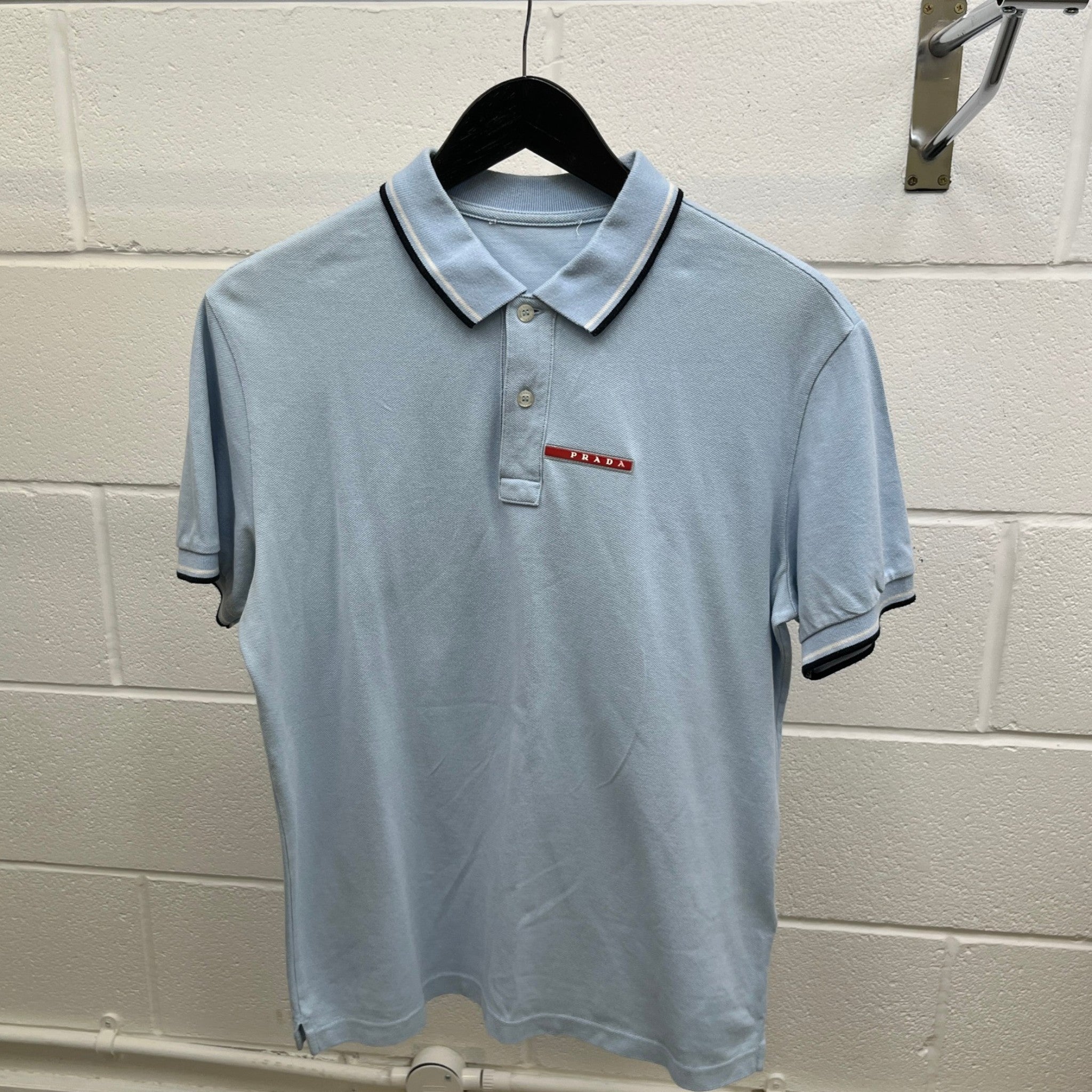 Men's Linea Rossa Polo Shirt Blue Size L