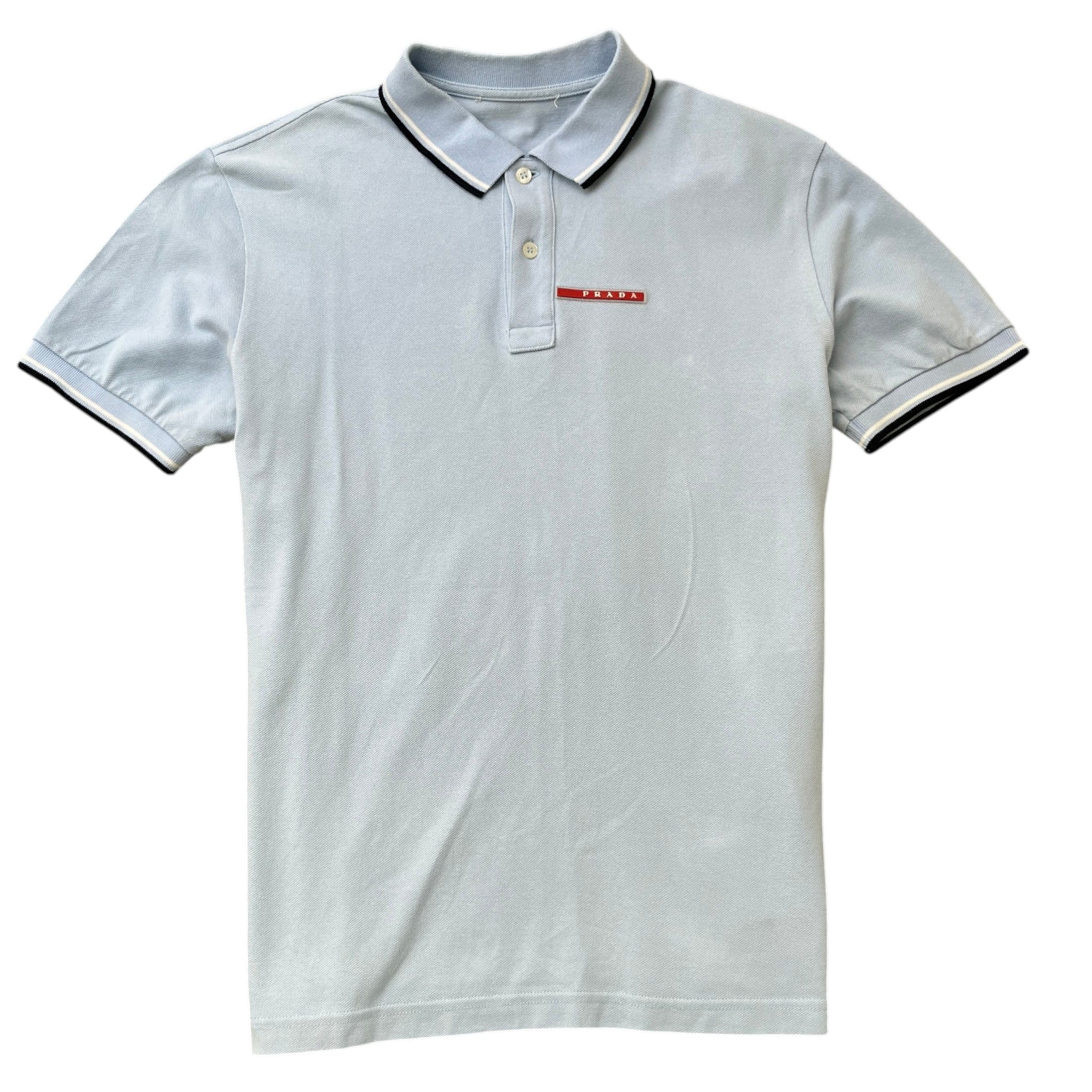 Men's Linea Rossa Polo Shirt Blue Size L