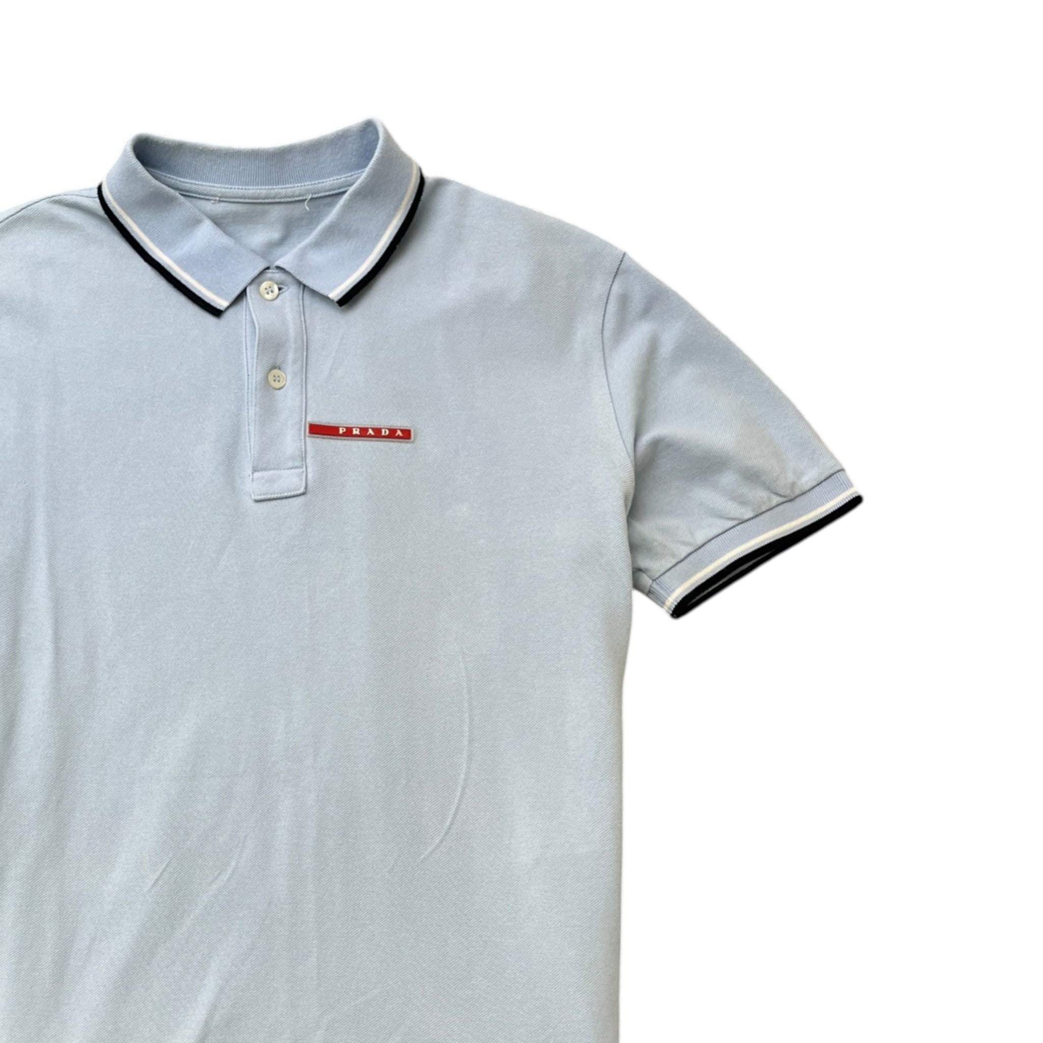 Men's Linea Rossa Polo Shirt Blue Size L