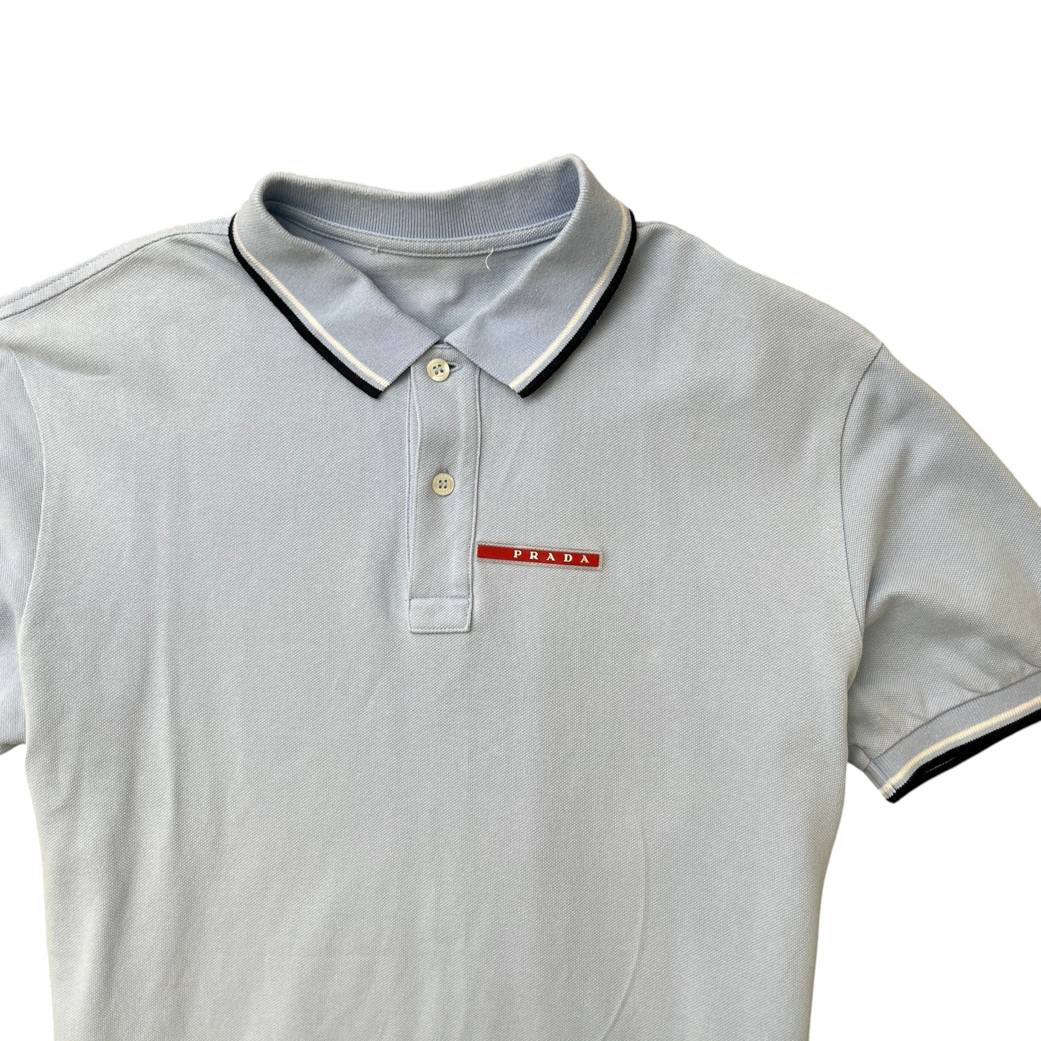 Men's Linea Rossa Polo Shirt Blue Size L