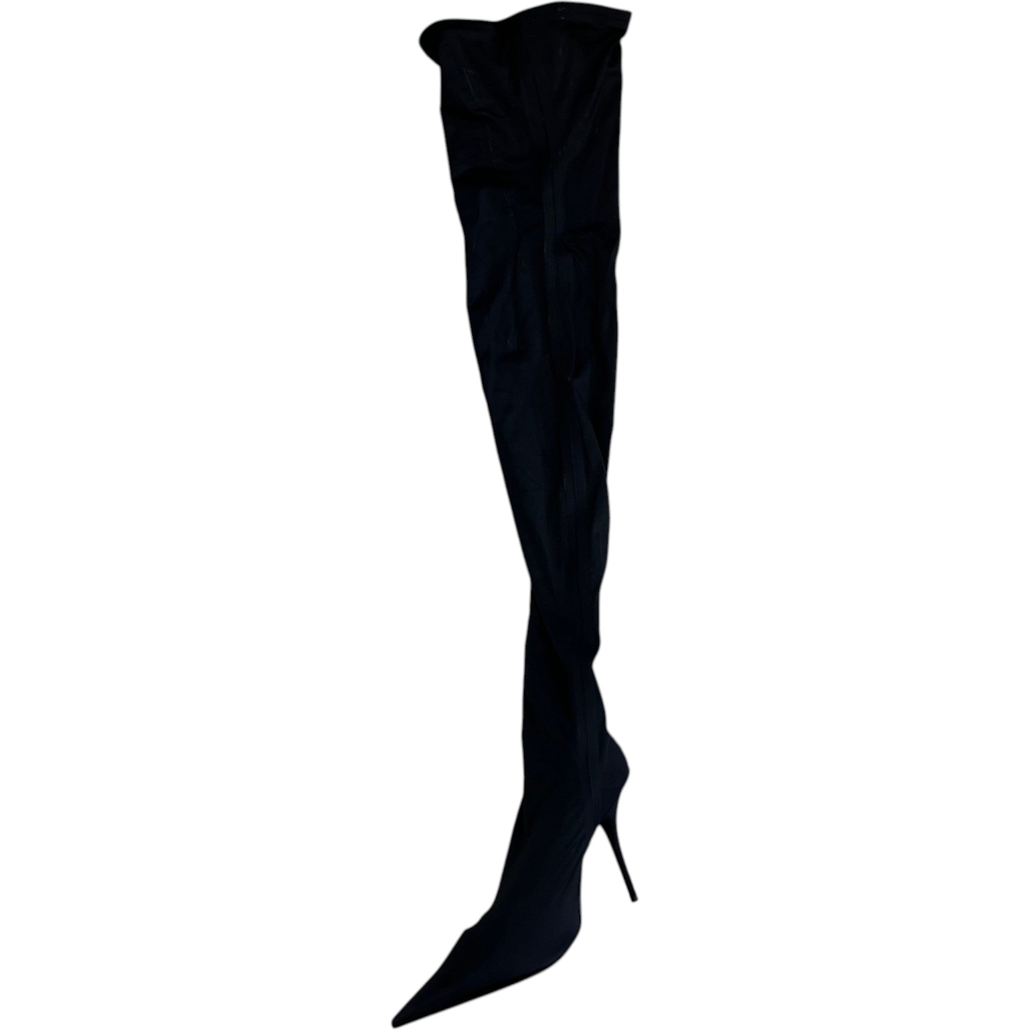 Women's X Adidas Black Knee High Heels Black Size EU 41 / UK 8