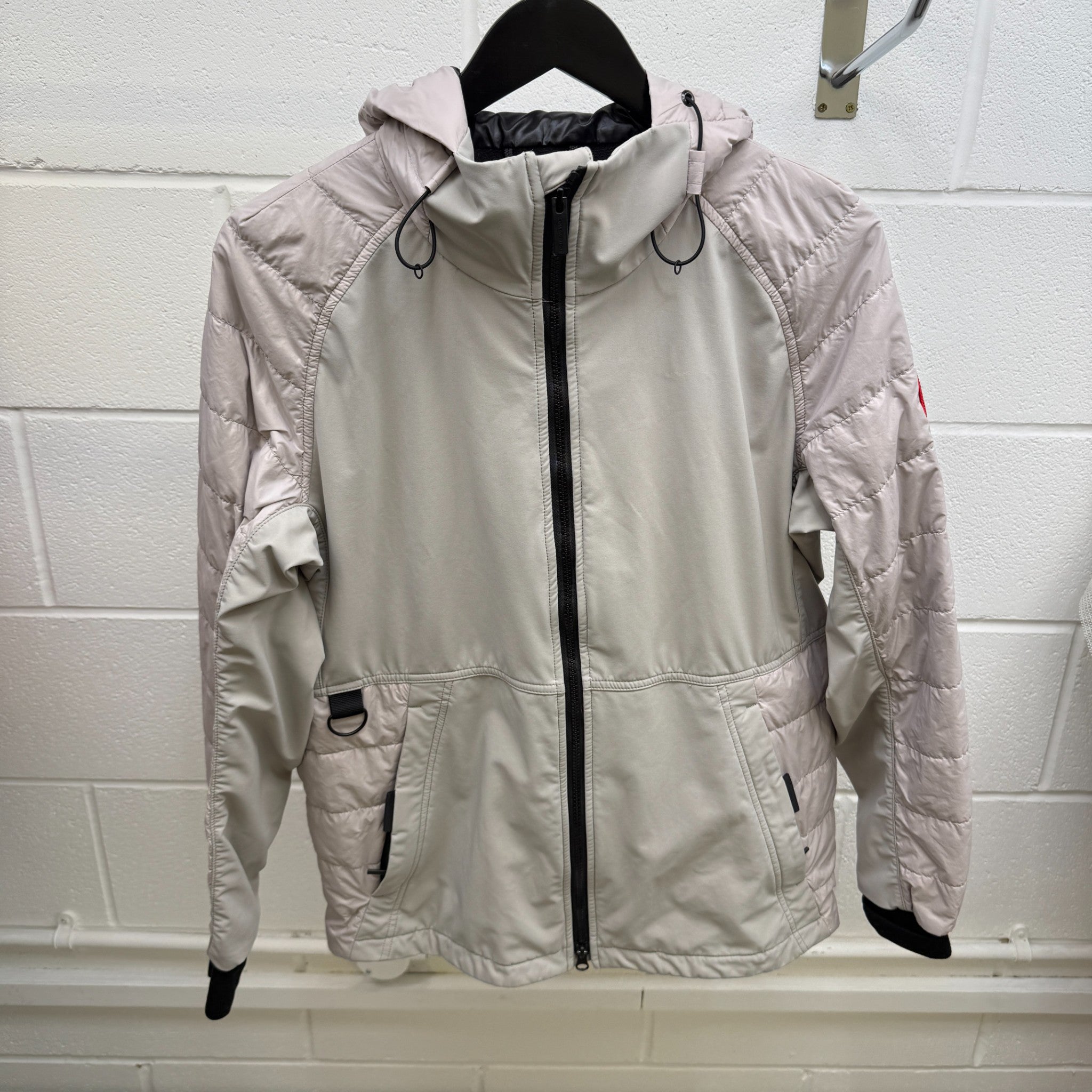 Men's Hybridge Weyburn Down Jacket Cream Size M