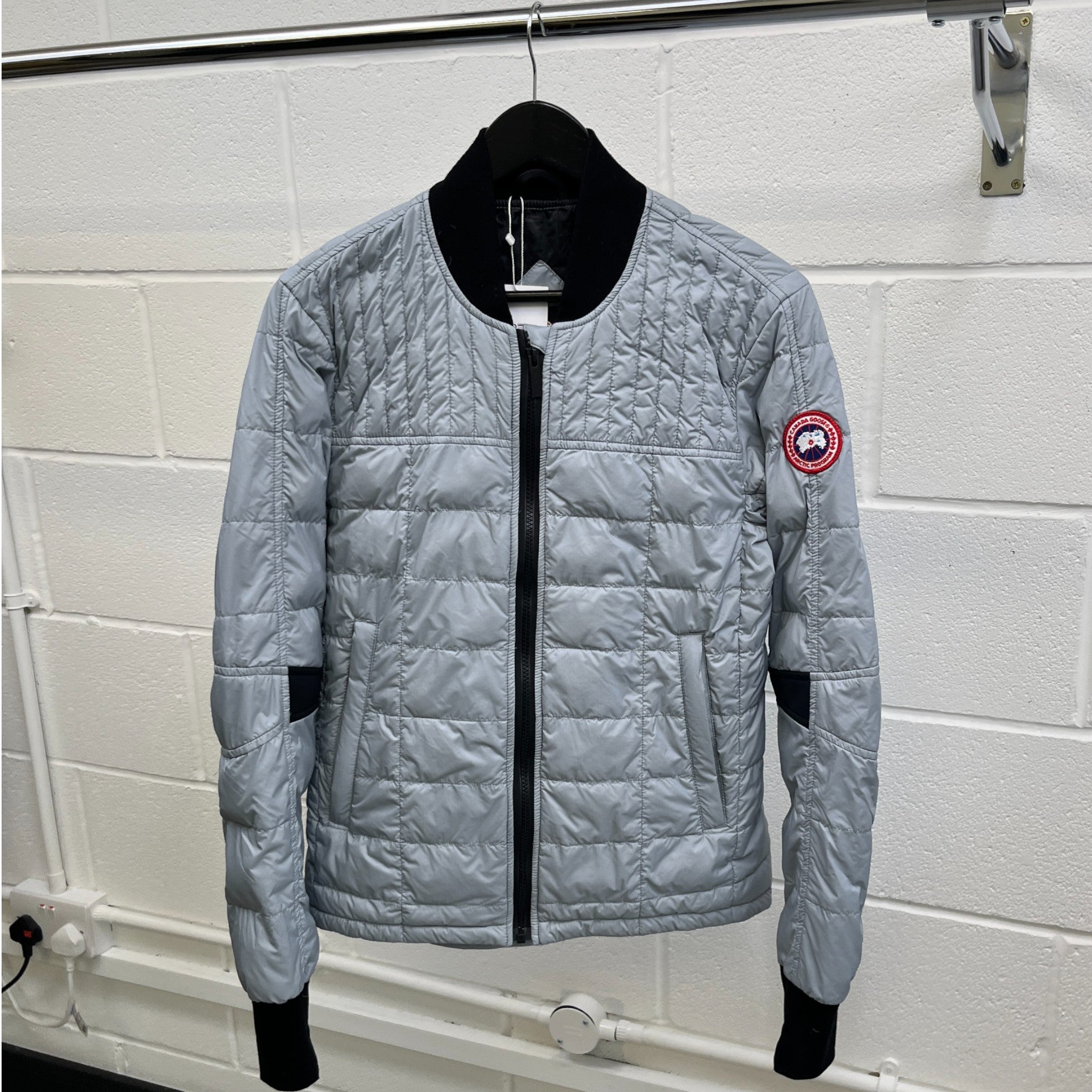 Men's Dunham Down Jacket Grey Size S