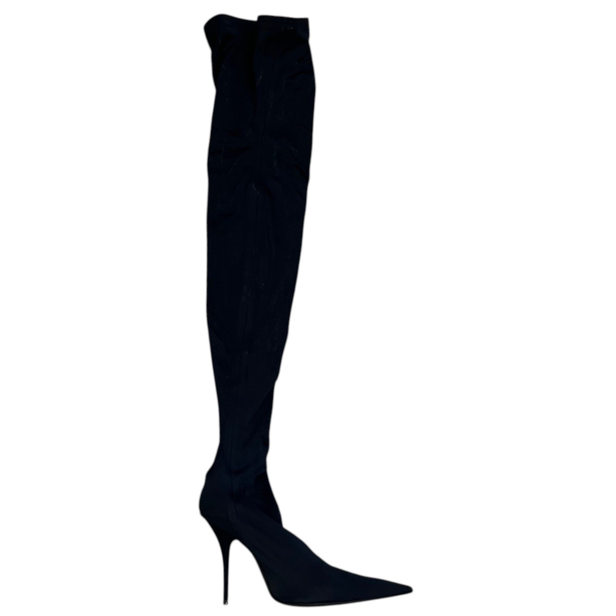 Women's X Adidas Black Knee High Heels Black Size EU 41 / UK 8