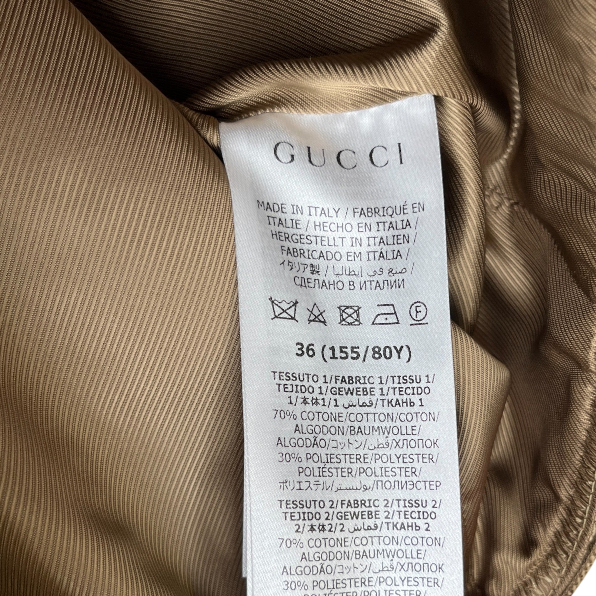 Women's Gg Supreme Gilet Brown Size IT 36 / UK 4