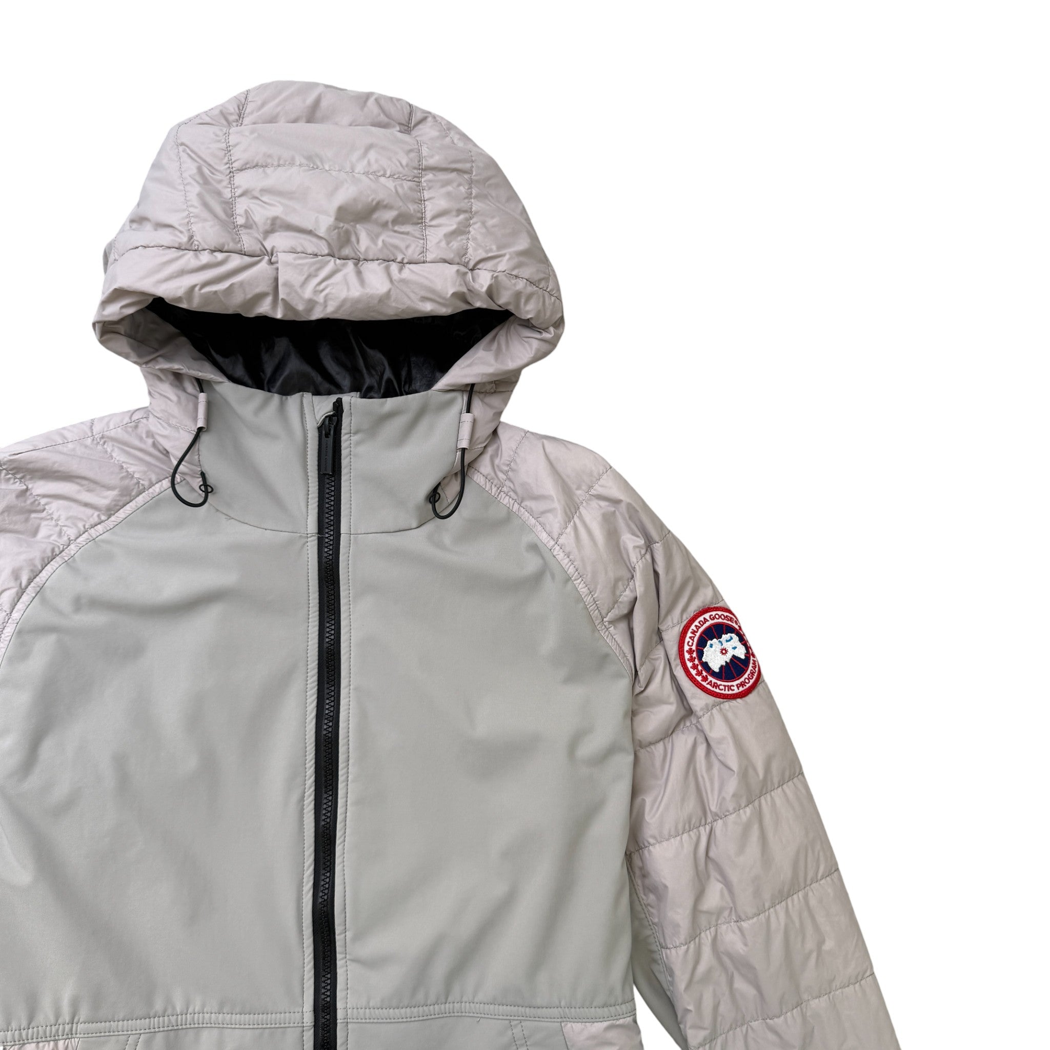 Men's Hybridge Weyburn Down Jacket Cream Size M