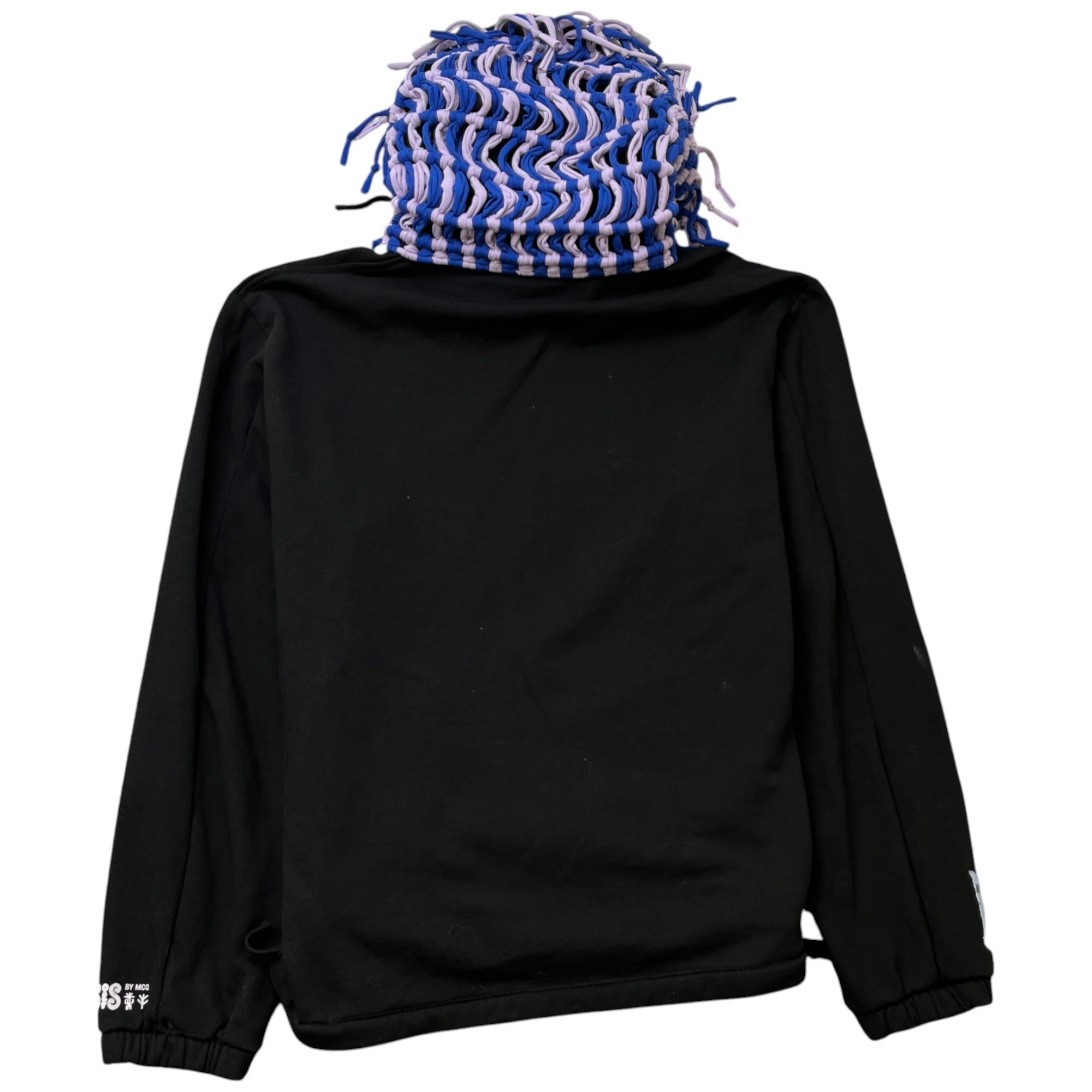 Men's Macrame Biosis Hoodie Black Size XL