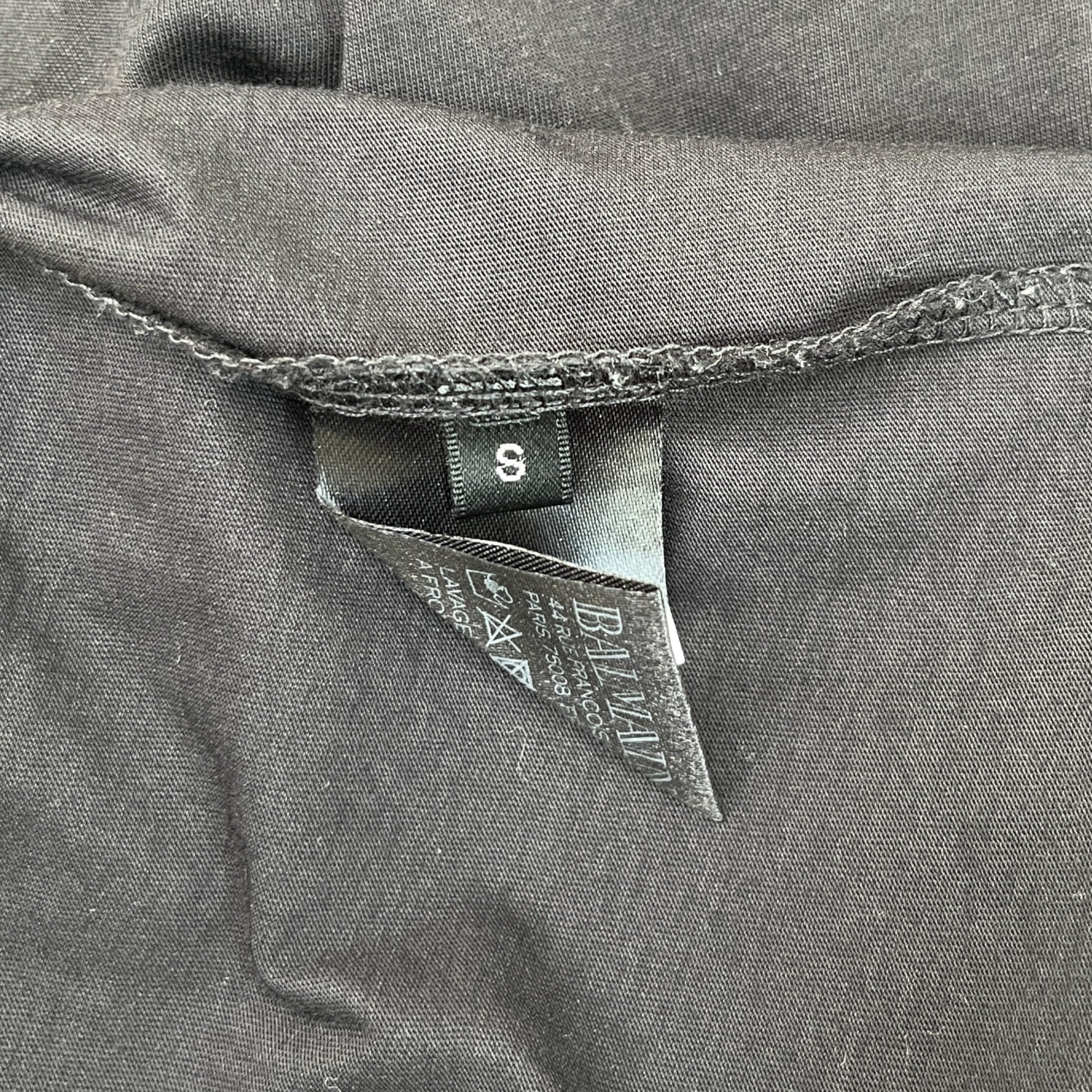 Men's Logo Print T-Shirt Black Size IT 44 / UK XS