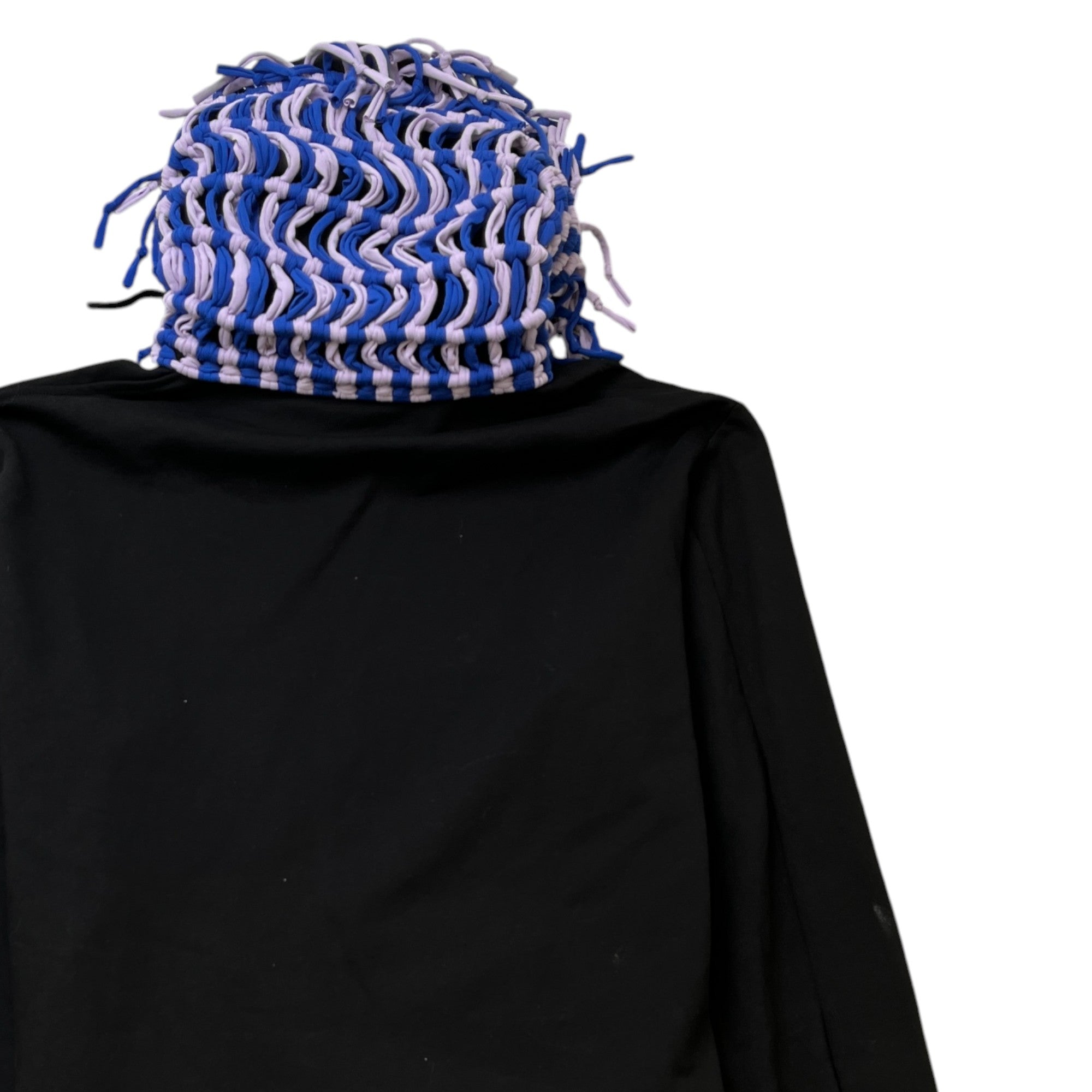 Men's Macrame Biosis Hoodie Black Size XL