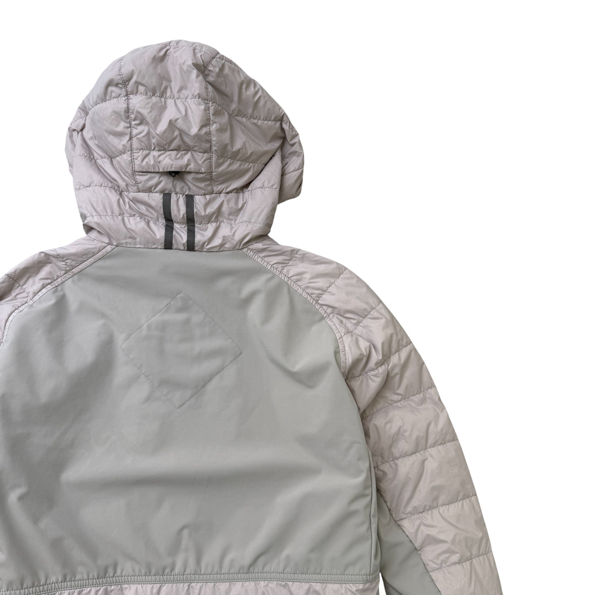 Men's Hybridge Weyburn Down Jacket Cream Size M