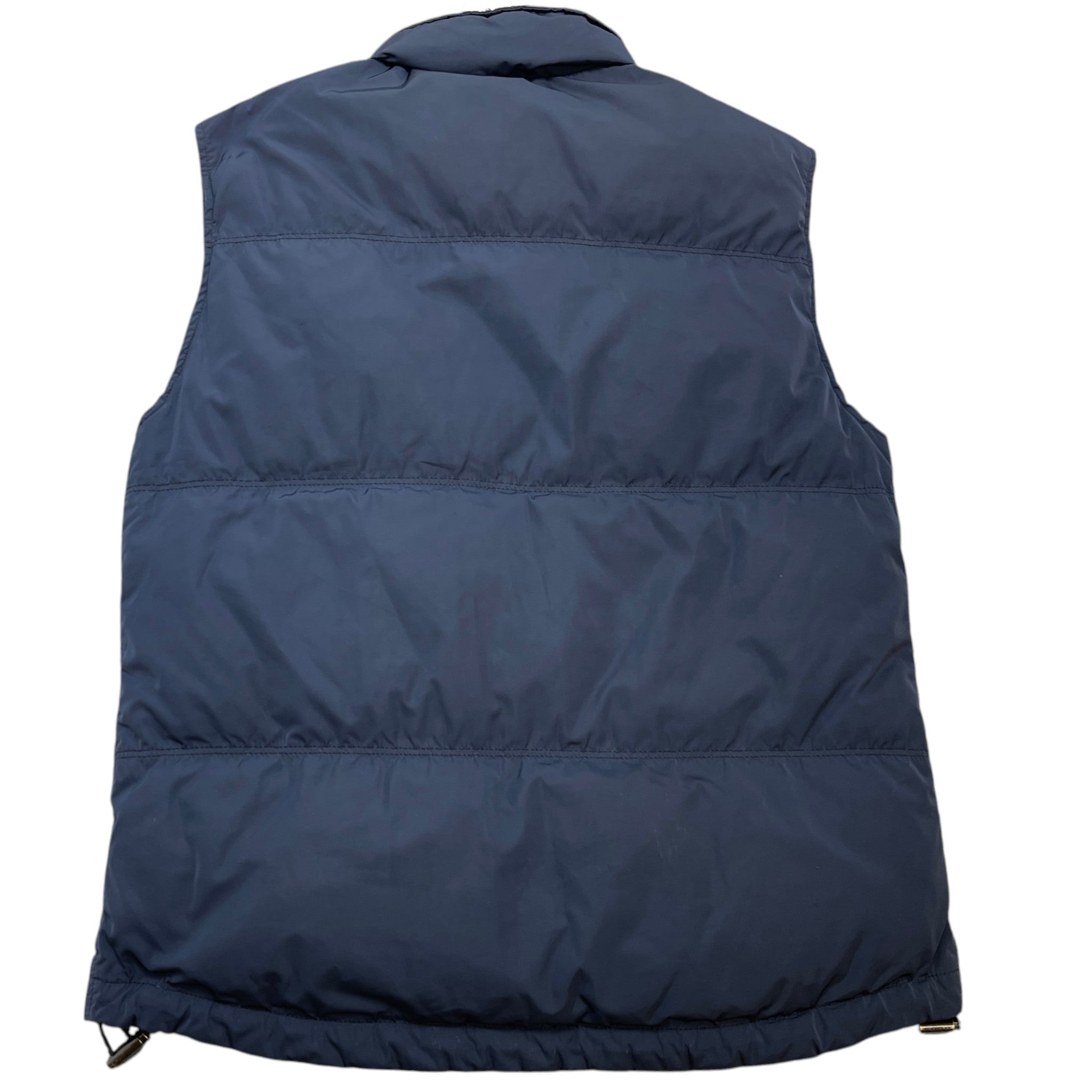 Men's Vintage Check Gilet Navy Size M
