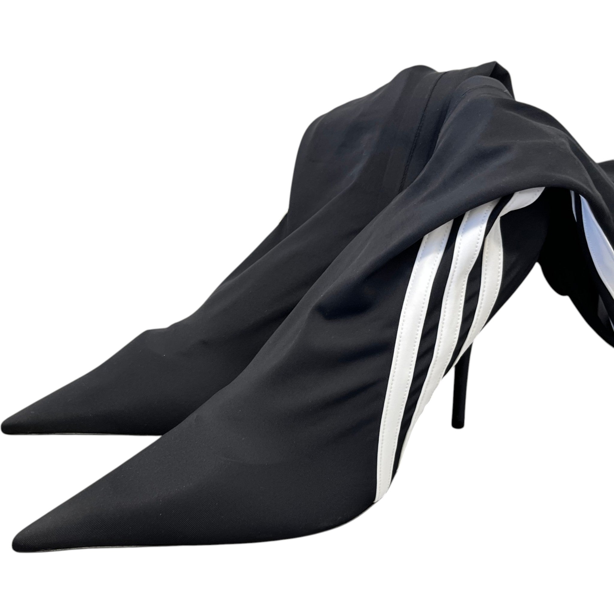 Women's X Adidas Black Knee High Heels Black Size EU 41 / UK 8