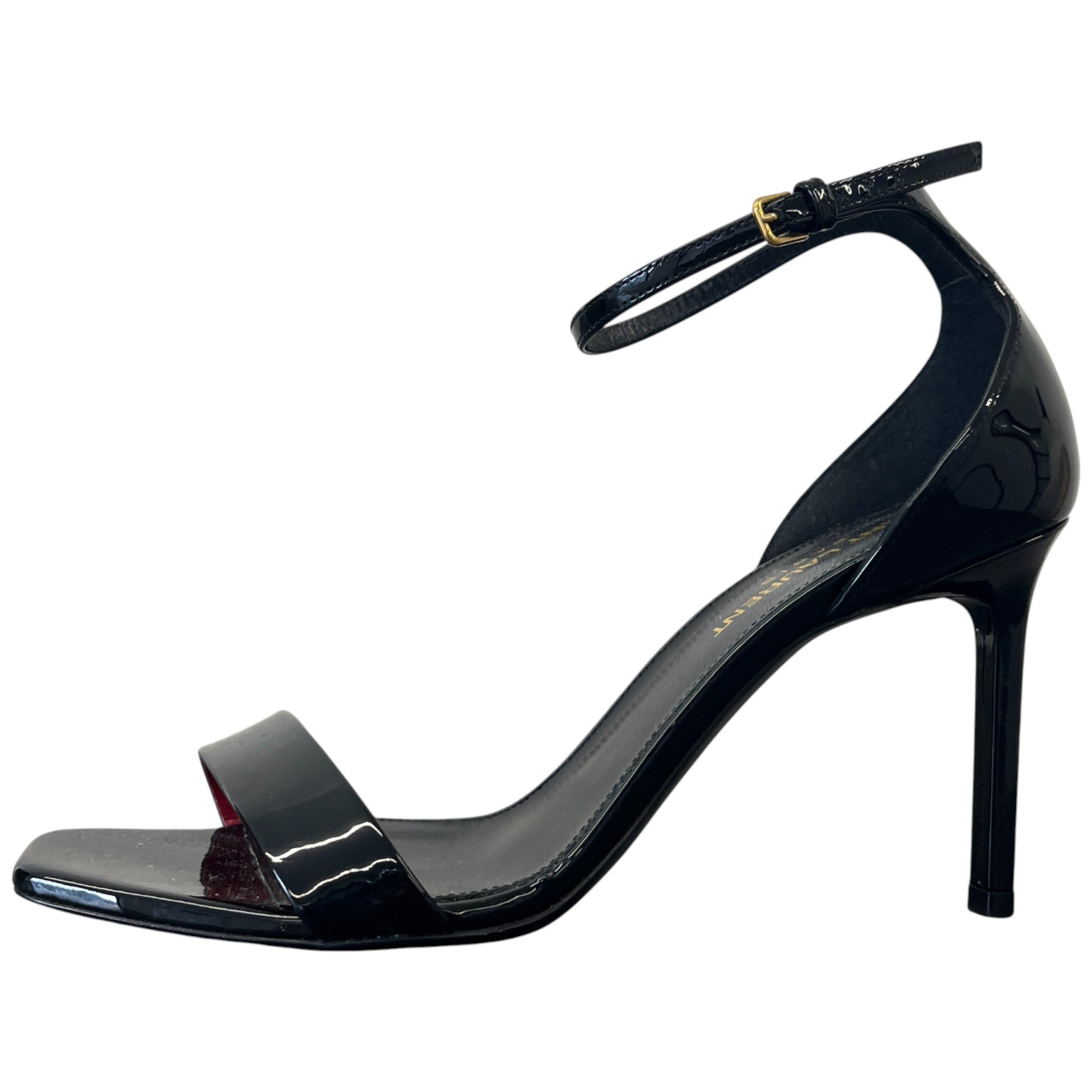 Women's Open Toe Heels Black Size EU 37 / UK 4