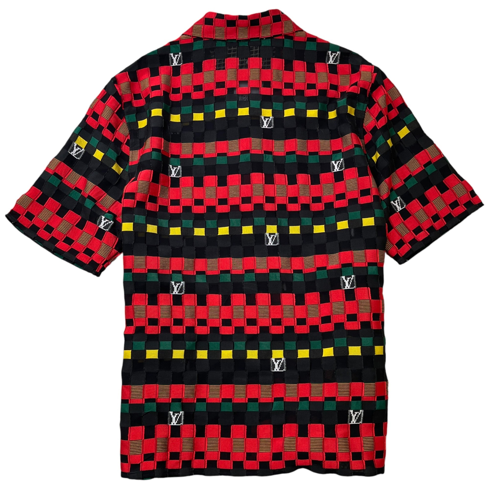 Men's Amen Break Shirt Red Size XXL