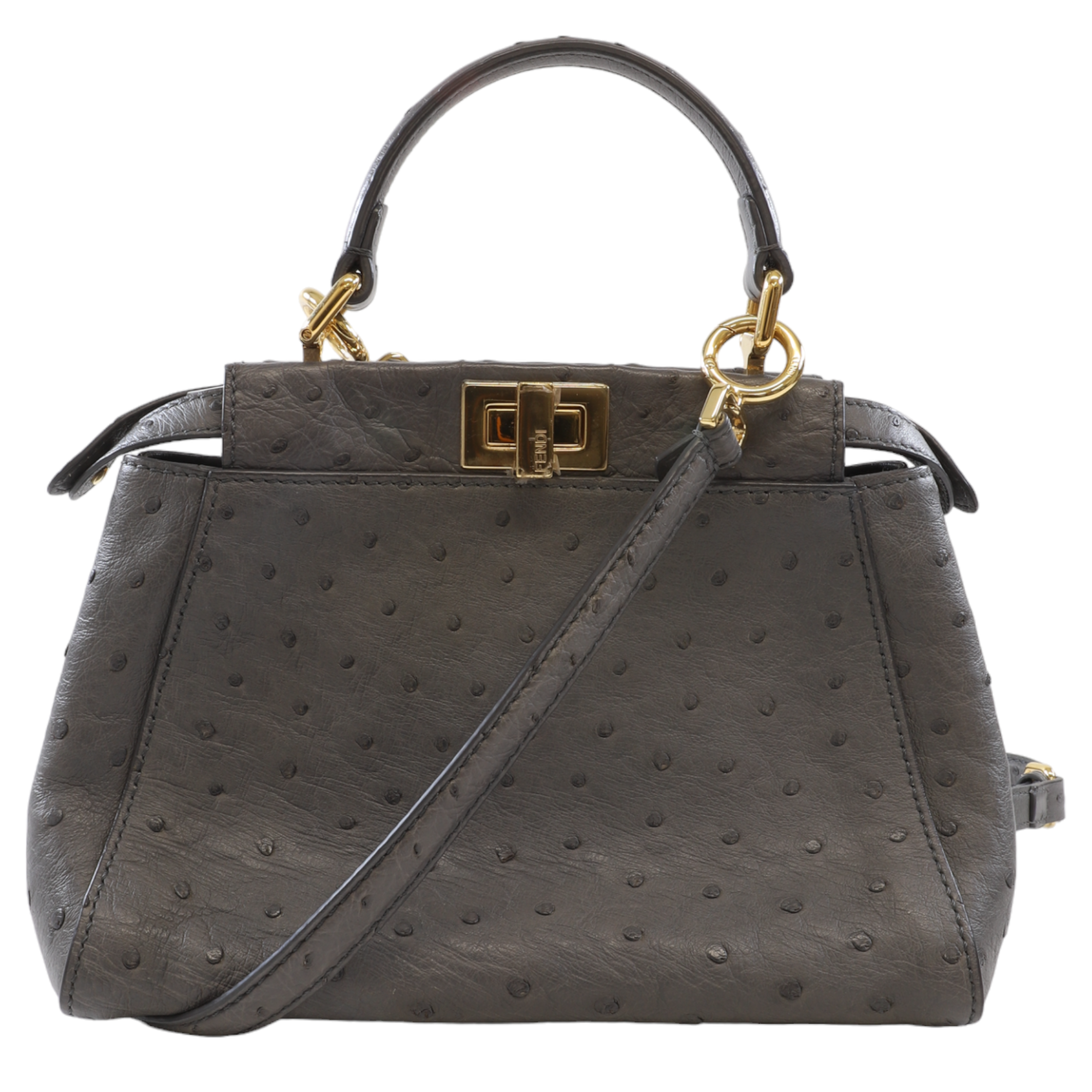 Fendi sales ostrich peekaboo