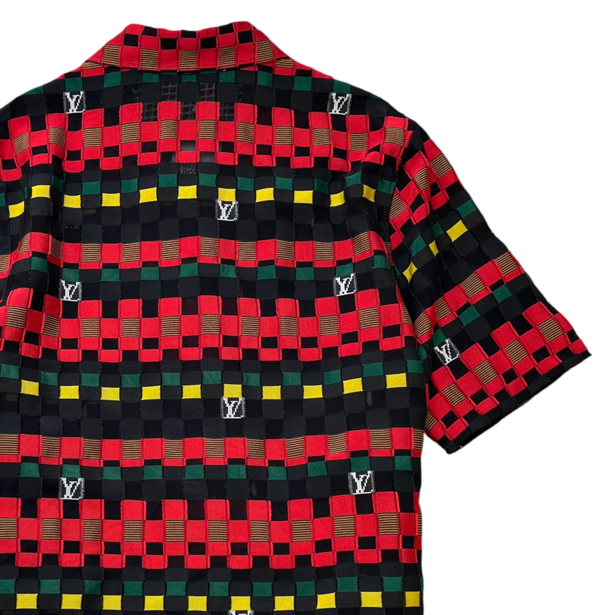 Men's Amen Break Shirt Red Size XXL