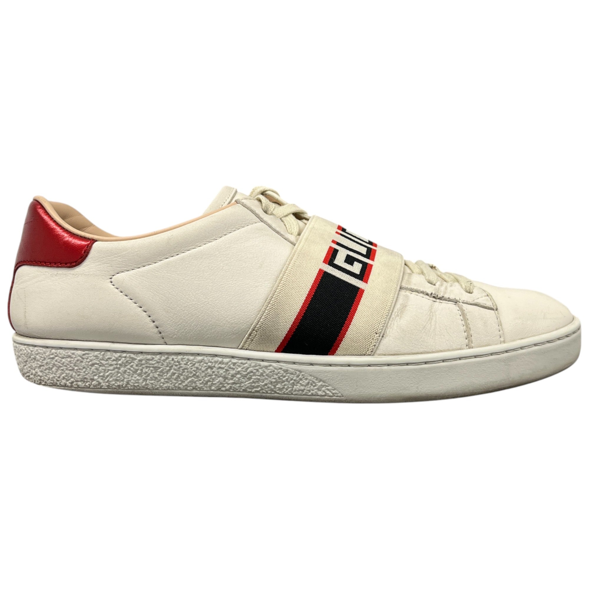 Women's Ace Strap Low Trainers White Size EU 37.5 / UK 4.5
