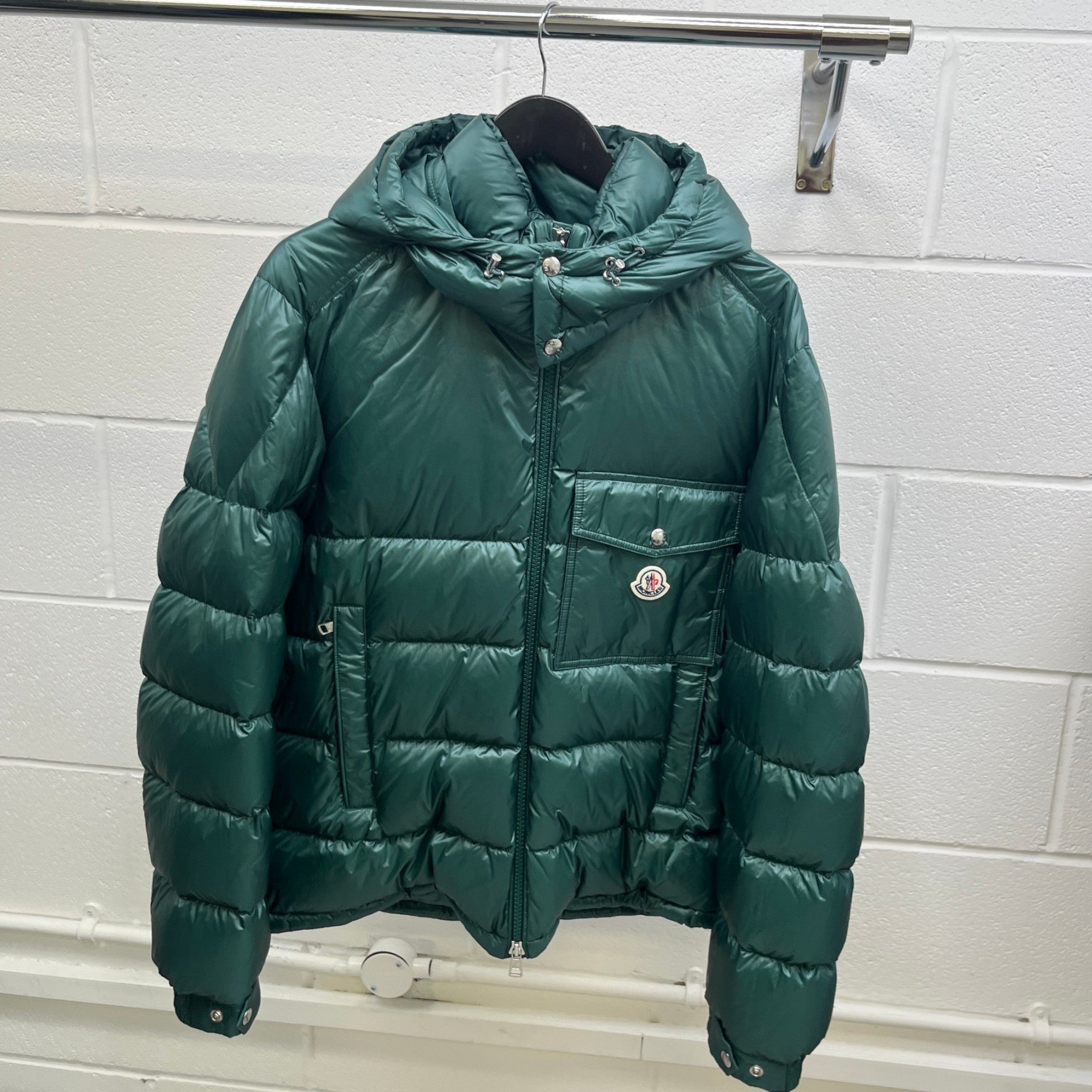 Men's Wollaston Down Jacket Green Size 4 / XL