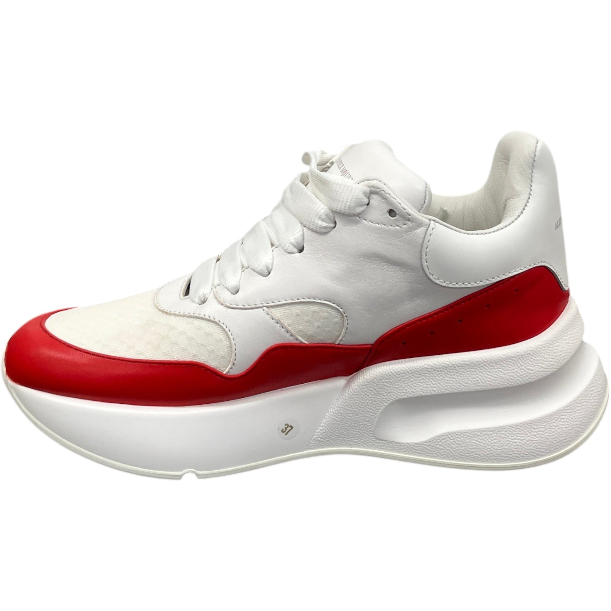 Women's Oversized Runner Low Trainers White Size EU 37 / UK 4