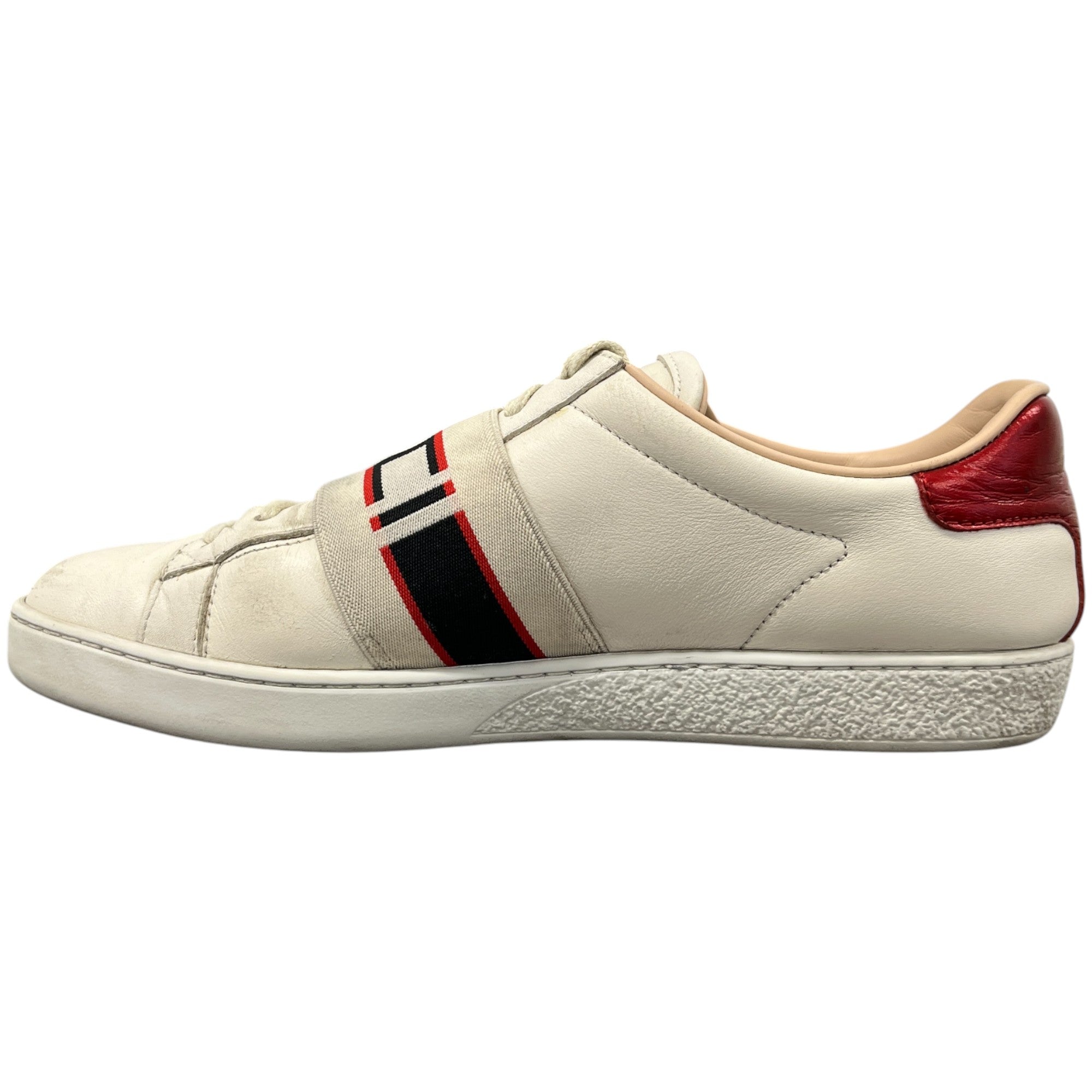 Women's Ace Strap Low Trainers White Size EU 37.5 / UK 4.5