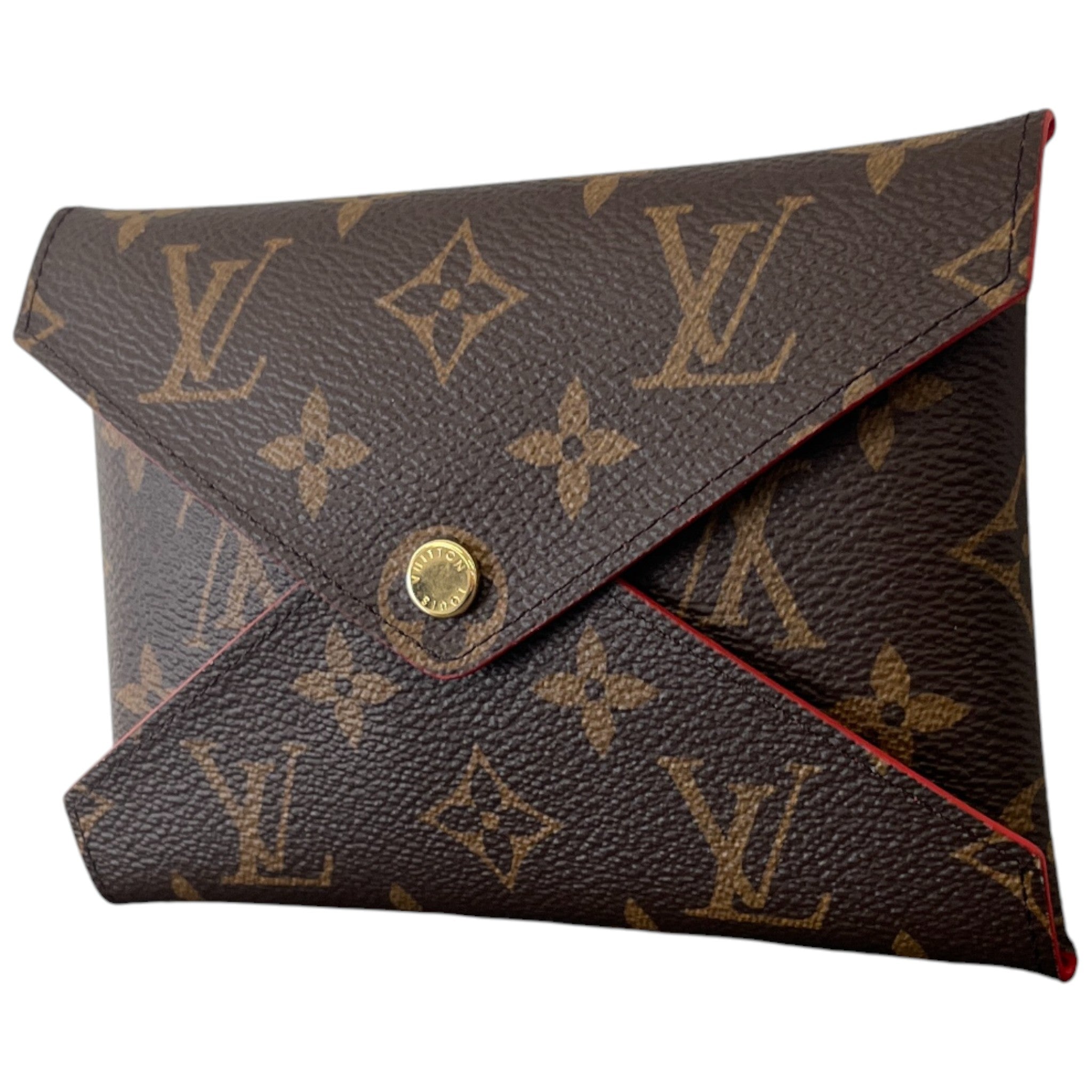 Women's Kirigami Pochette Pouch Brown