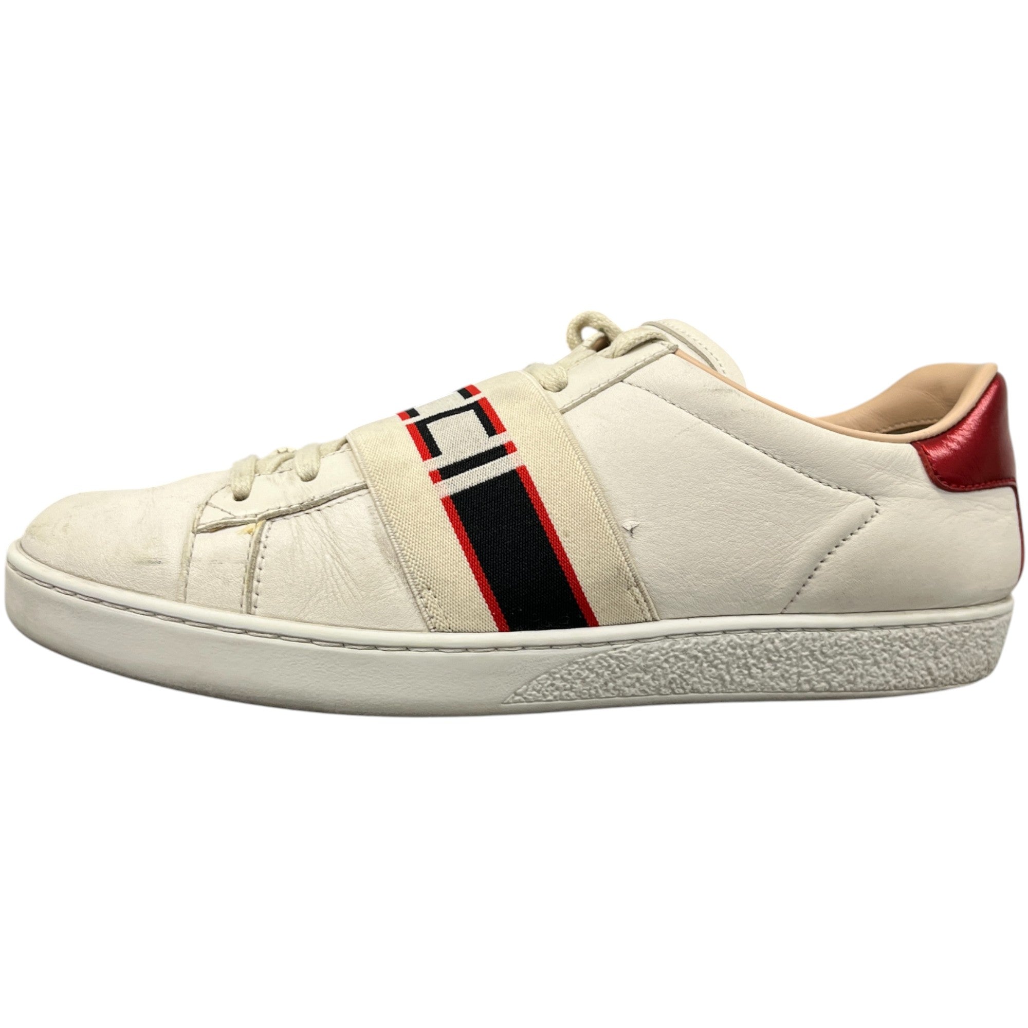 Women's Ace Strap Low Trainers White Size EU 37.5 / UK 4.5