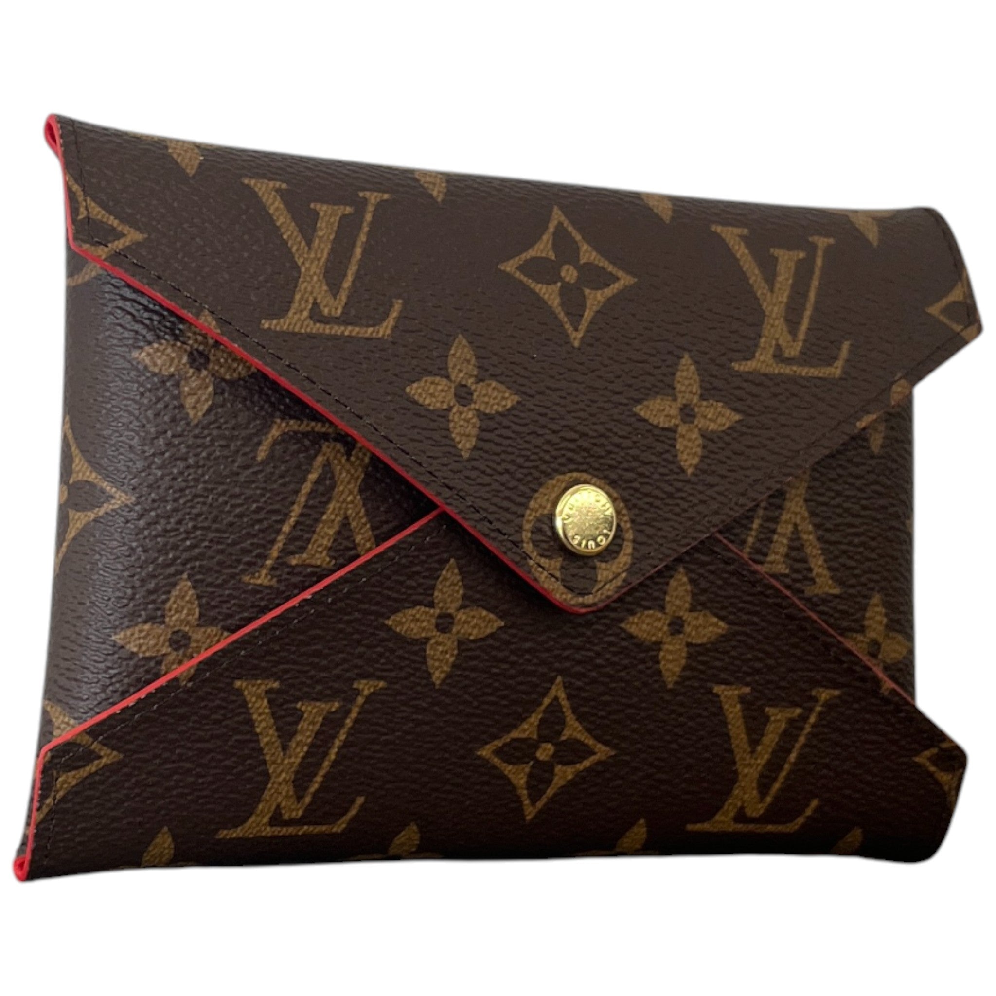 Women's Kirigami Pochette Pouch Brown