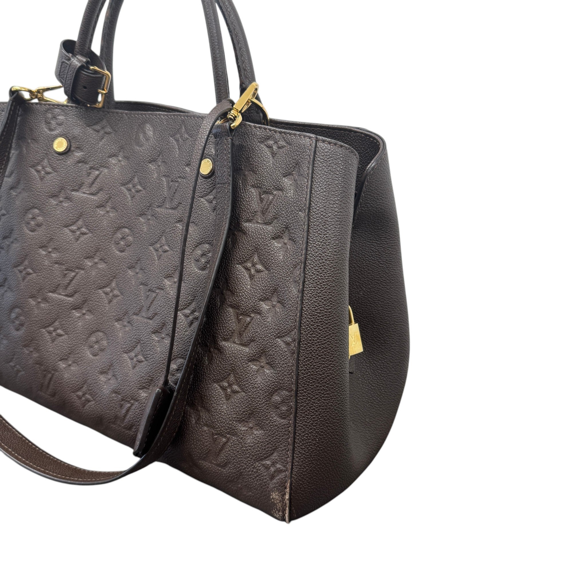 Women's Monogram Montaigne Gm Bag Brown