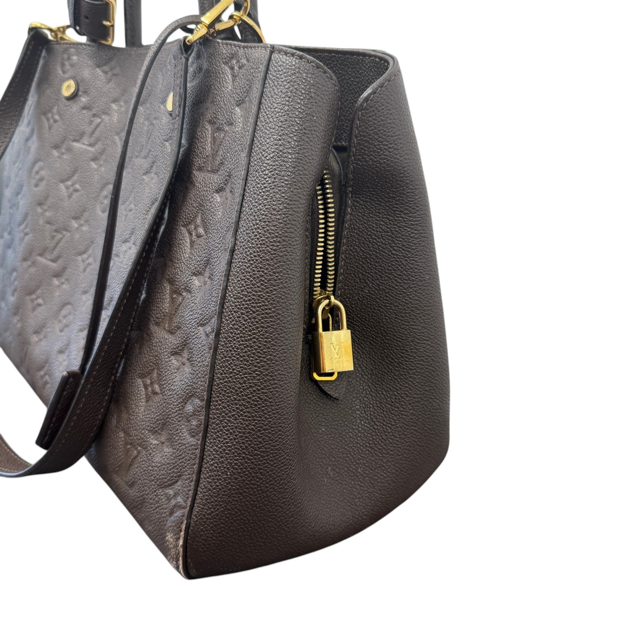Women's Monogram Montaigne Gm Bag Brown