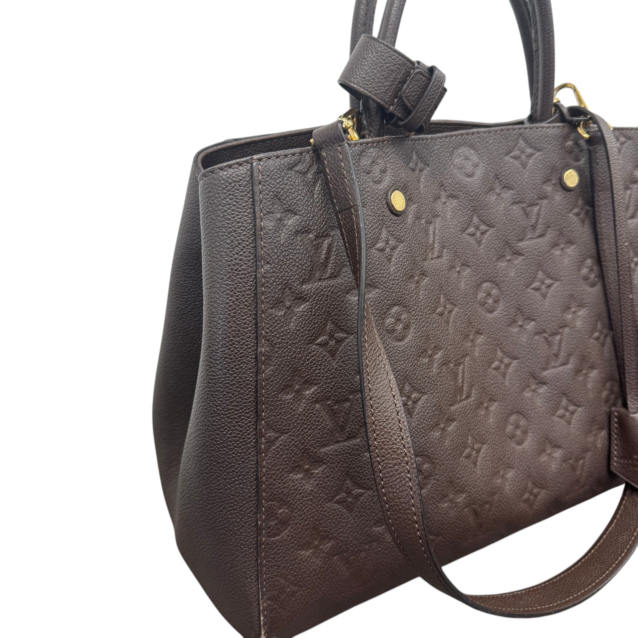 Women's Monogram Montaigne Gm Bag Brown