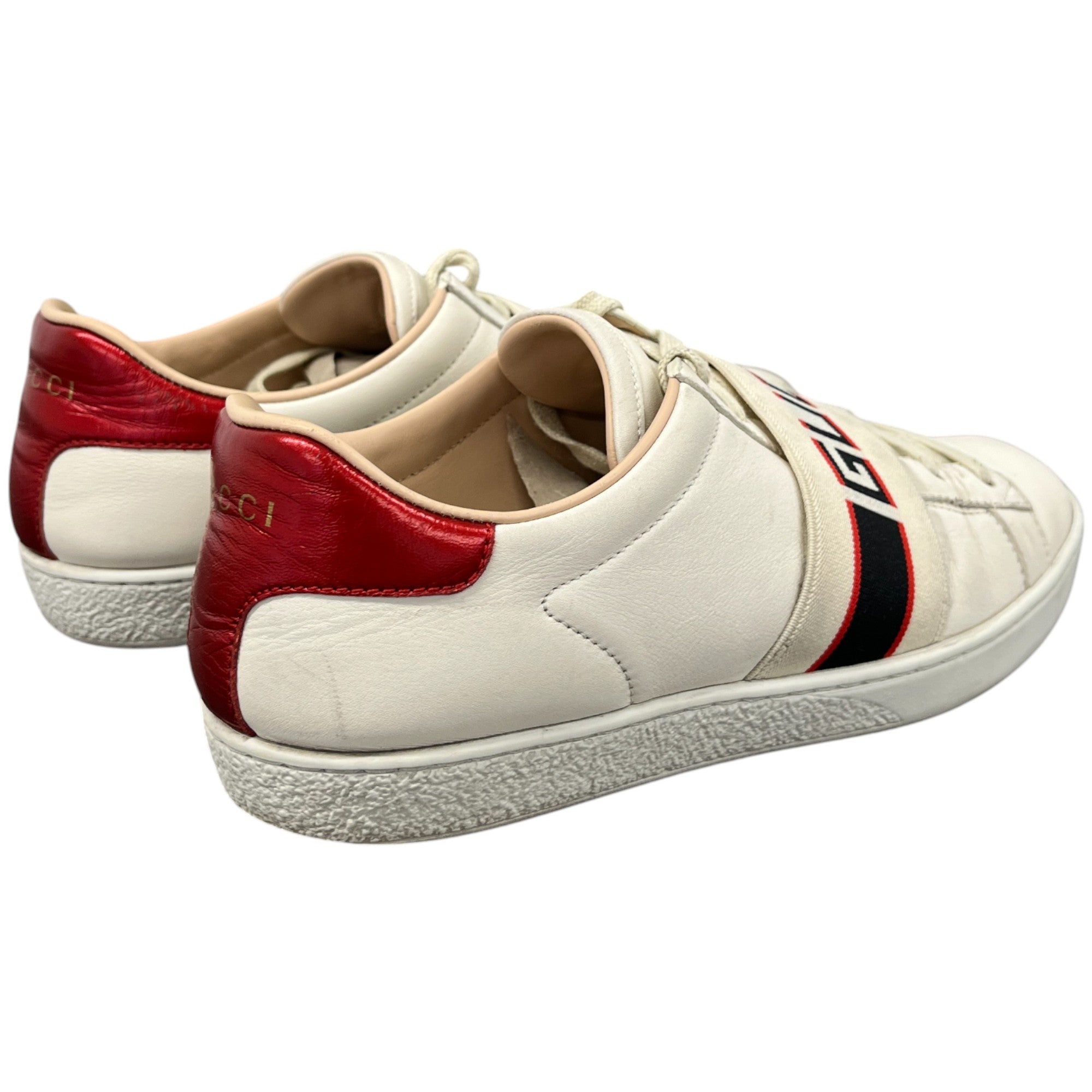 Women's Ace Strap Low Trainers White Size EU 37.5 / UK 4.5