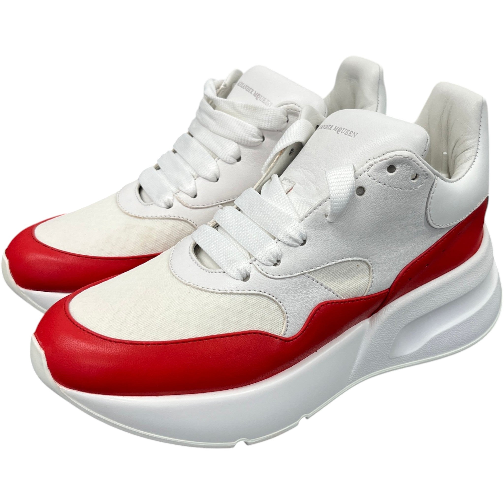 Women's Oversized Runner Low Trainers White Size EU 37 / UK 4
