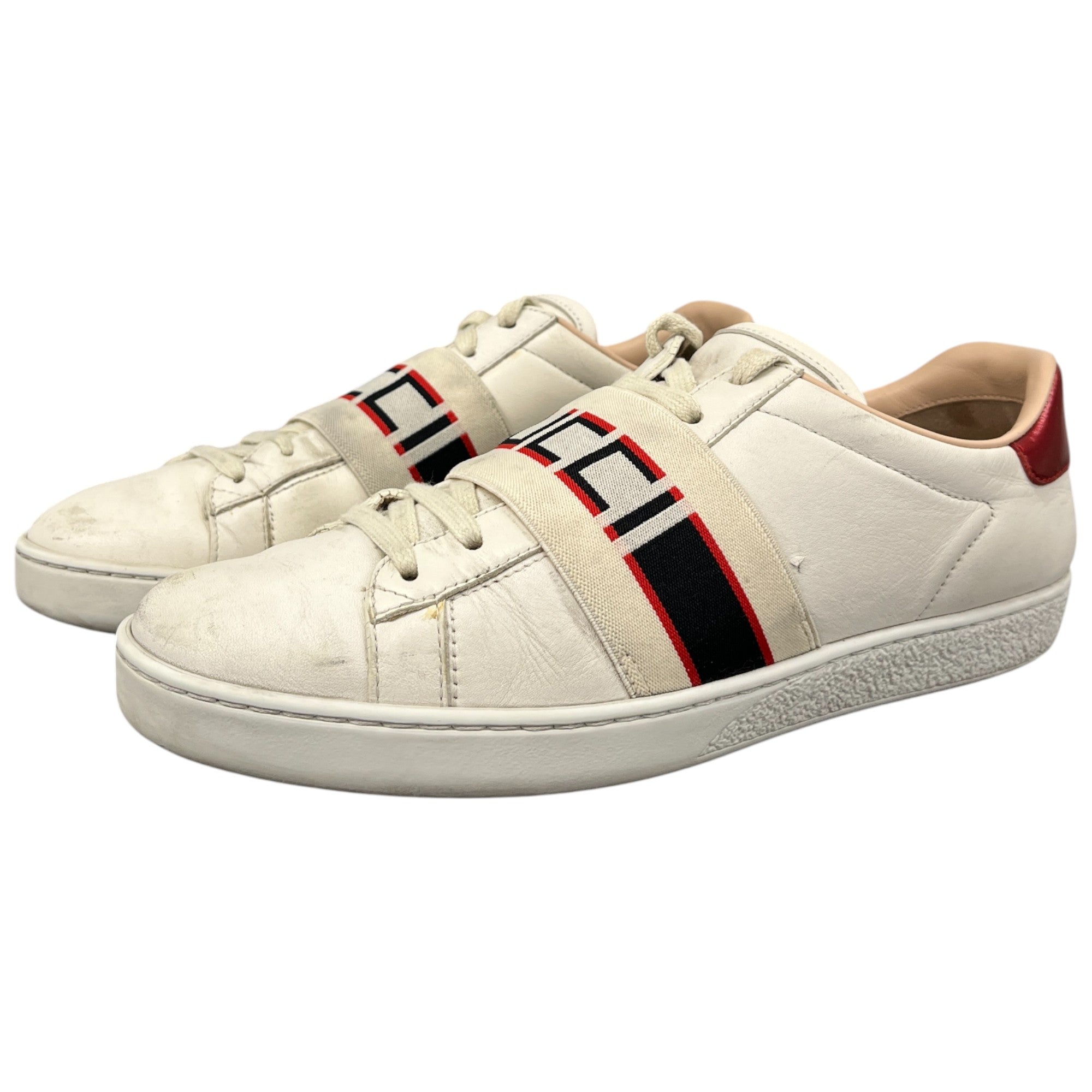 Women's Ace Strap Low Trainers White Size EU 37.5 / UK 4.5