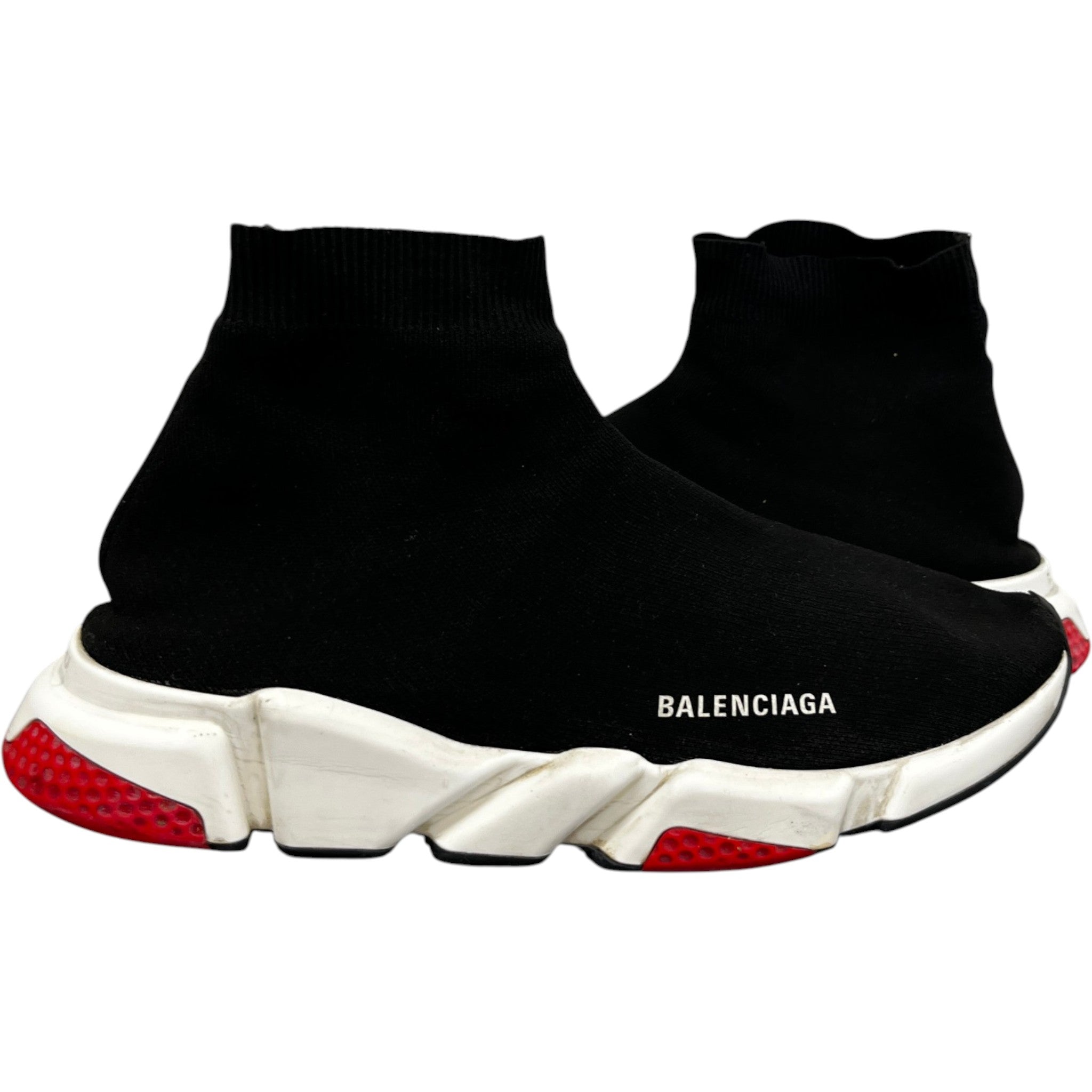 Men's Speed Sock High Trainers Black Size EU 46 / UK 12