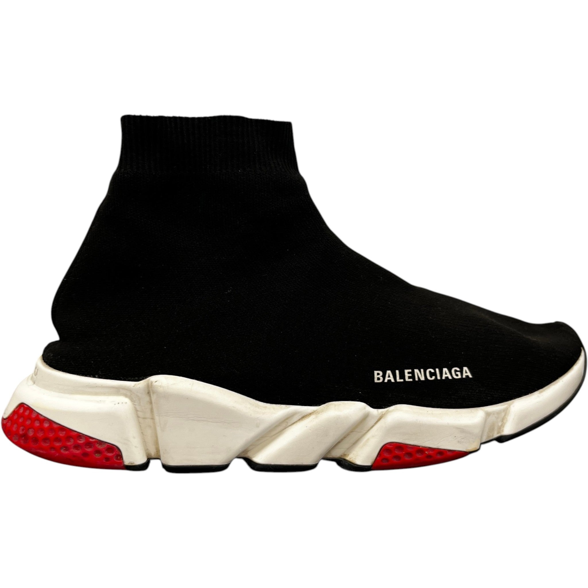 Men's Speed Sock High Trainers Black Size EU 46 / UK 12