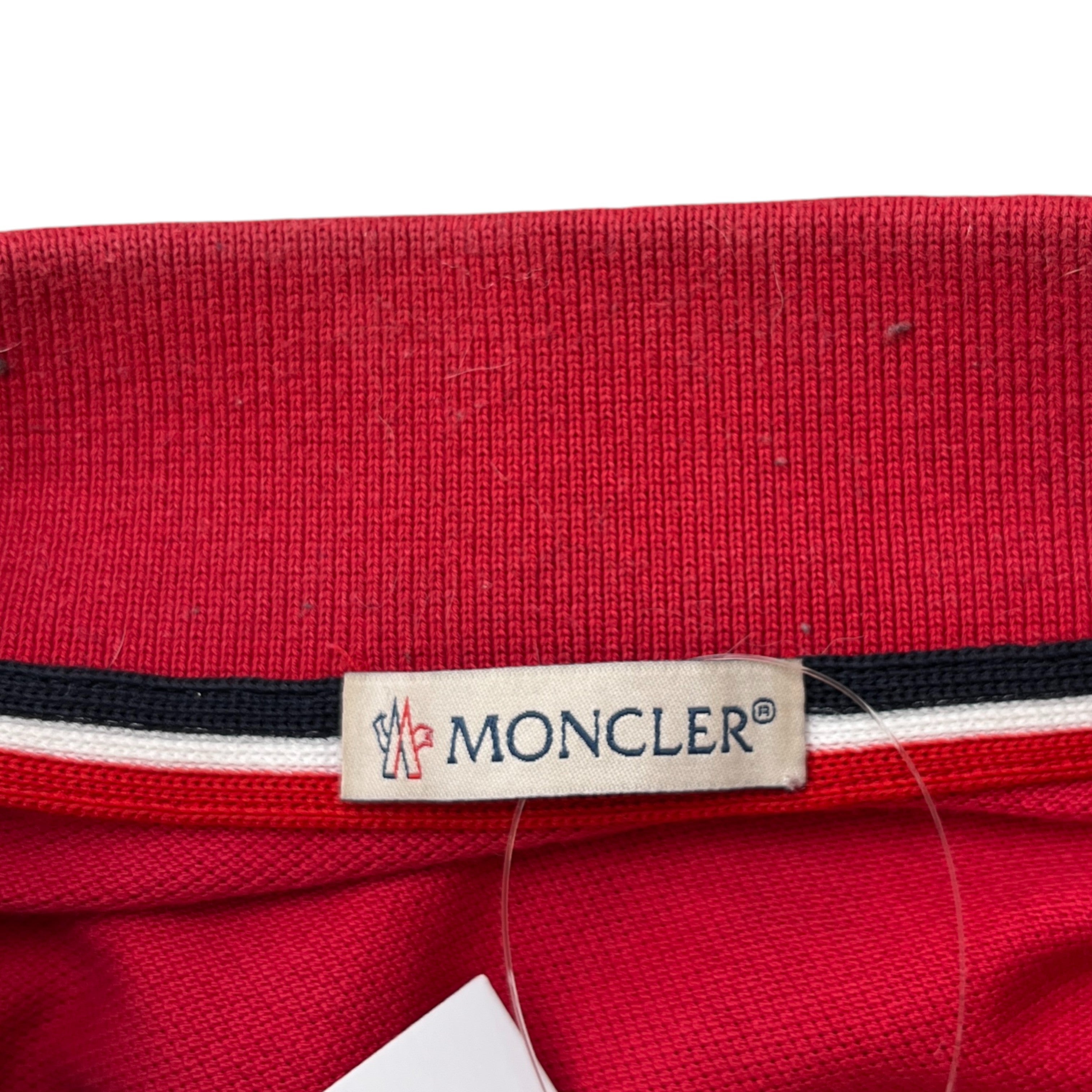 Men's Maglia Polo Shirt Red Size M