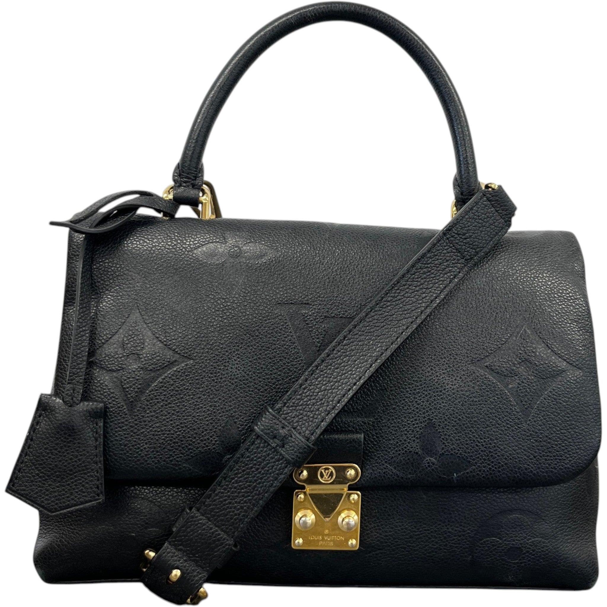 Women's Monogram Empreinte Madeleine Bag Black