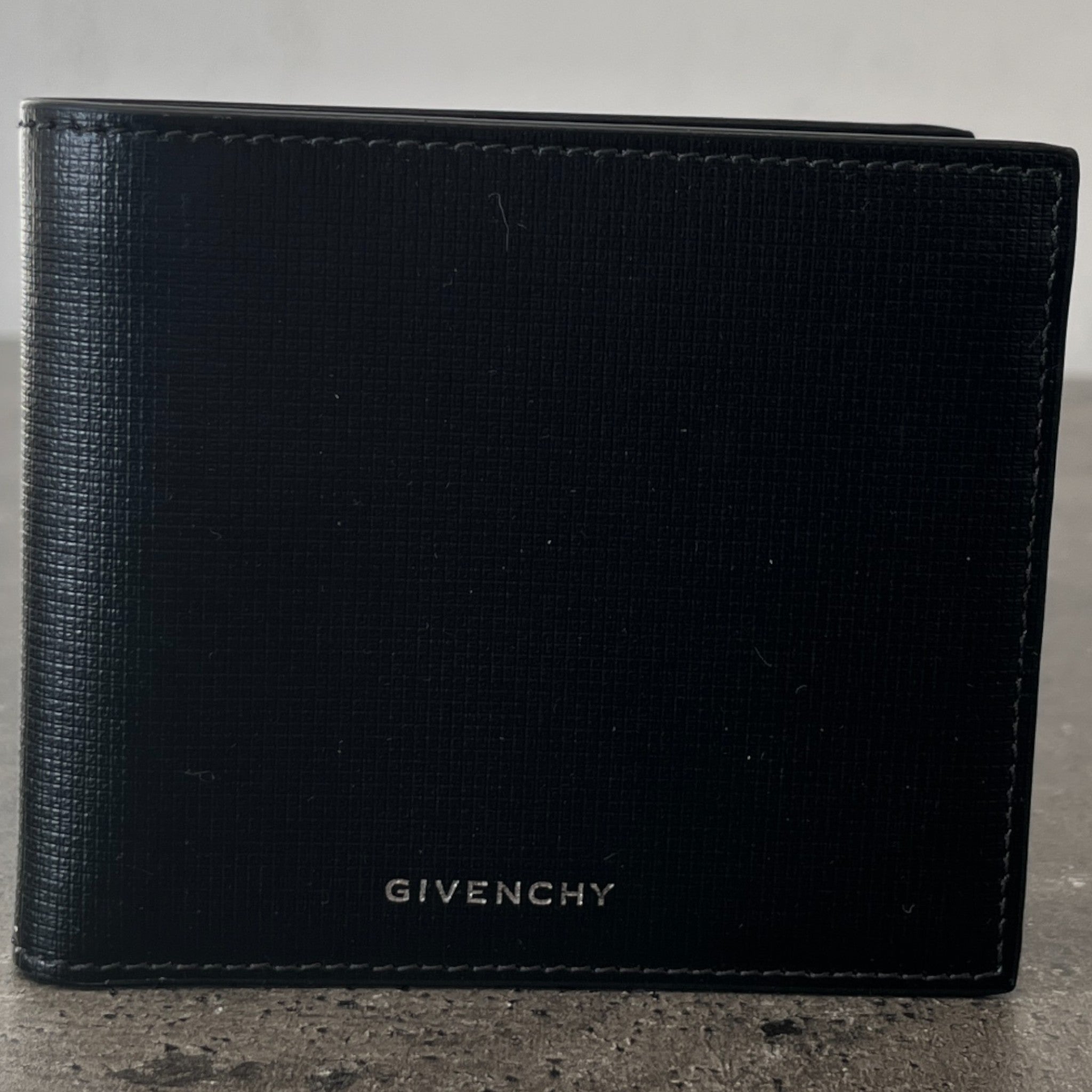 Men's Logo Bifold Wallet Black