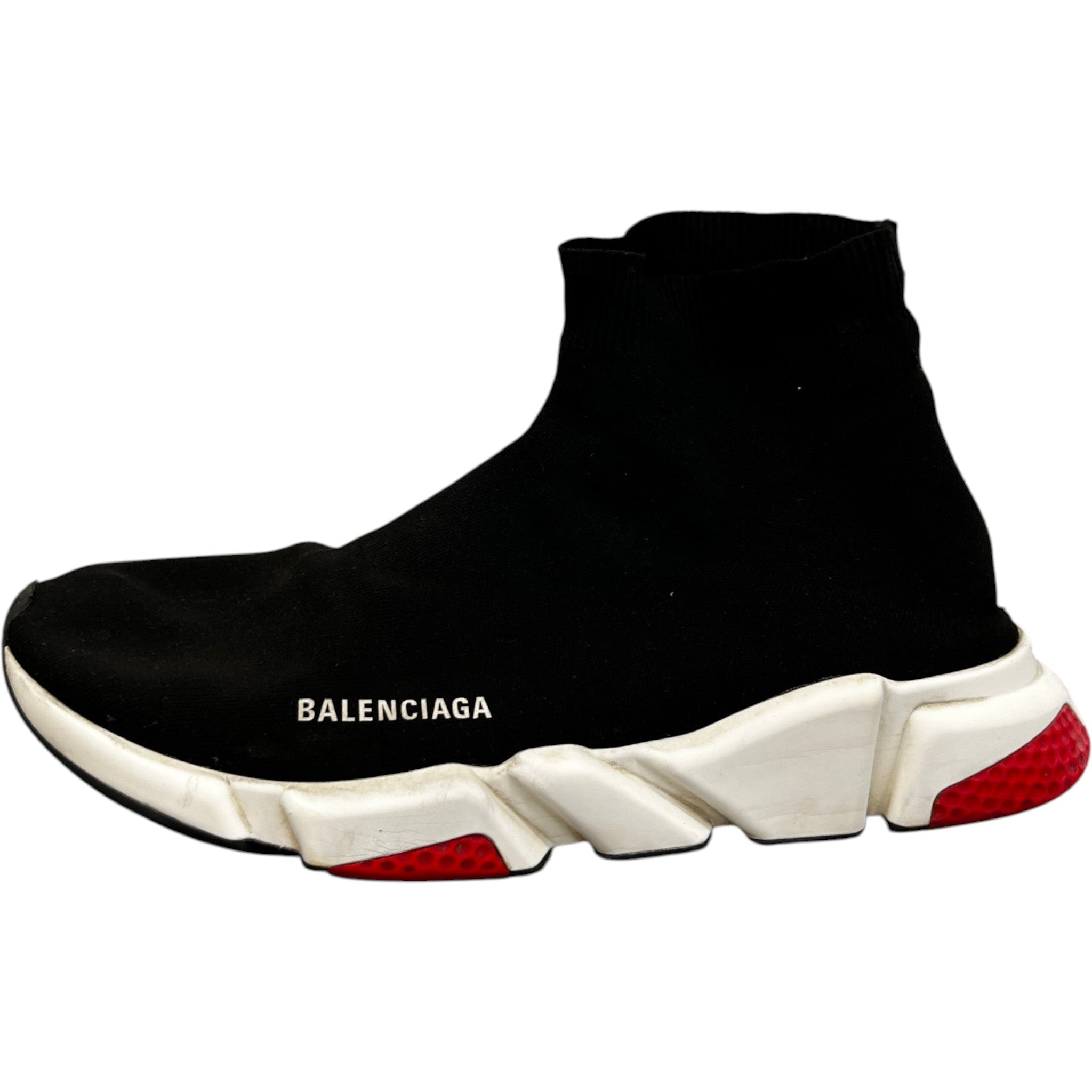 Men's Speed Sock High Trainers Black Size EU 46 / UK 12