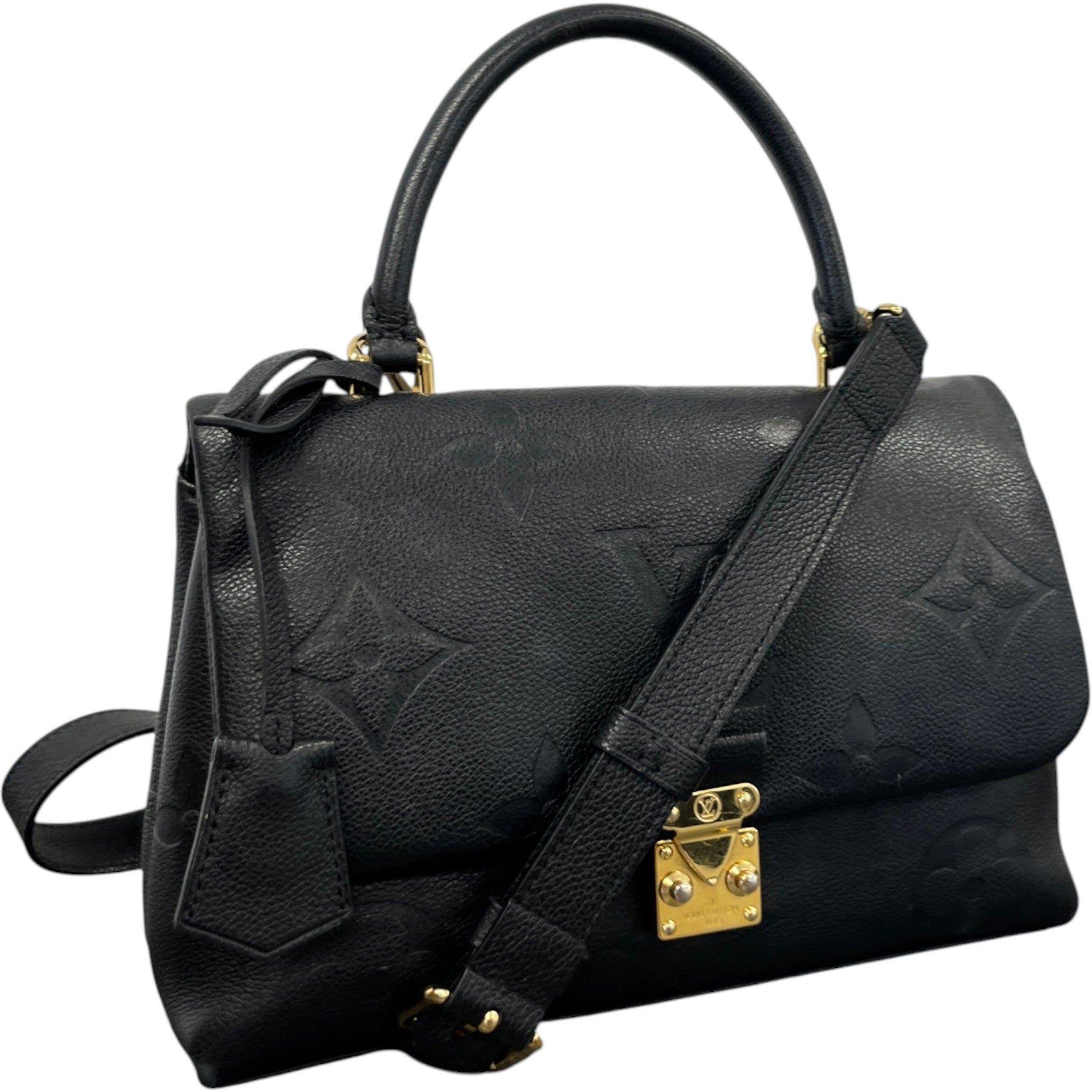 Women's Monogram Empreinte Madeleine Bag Black