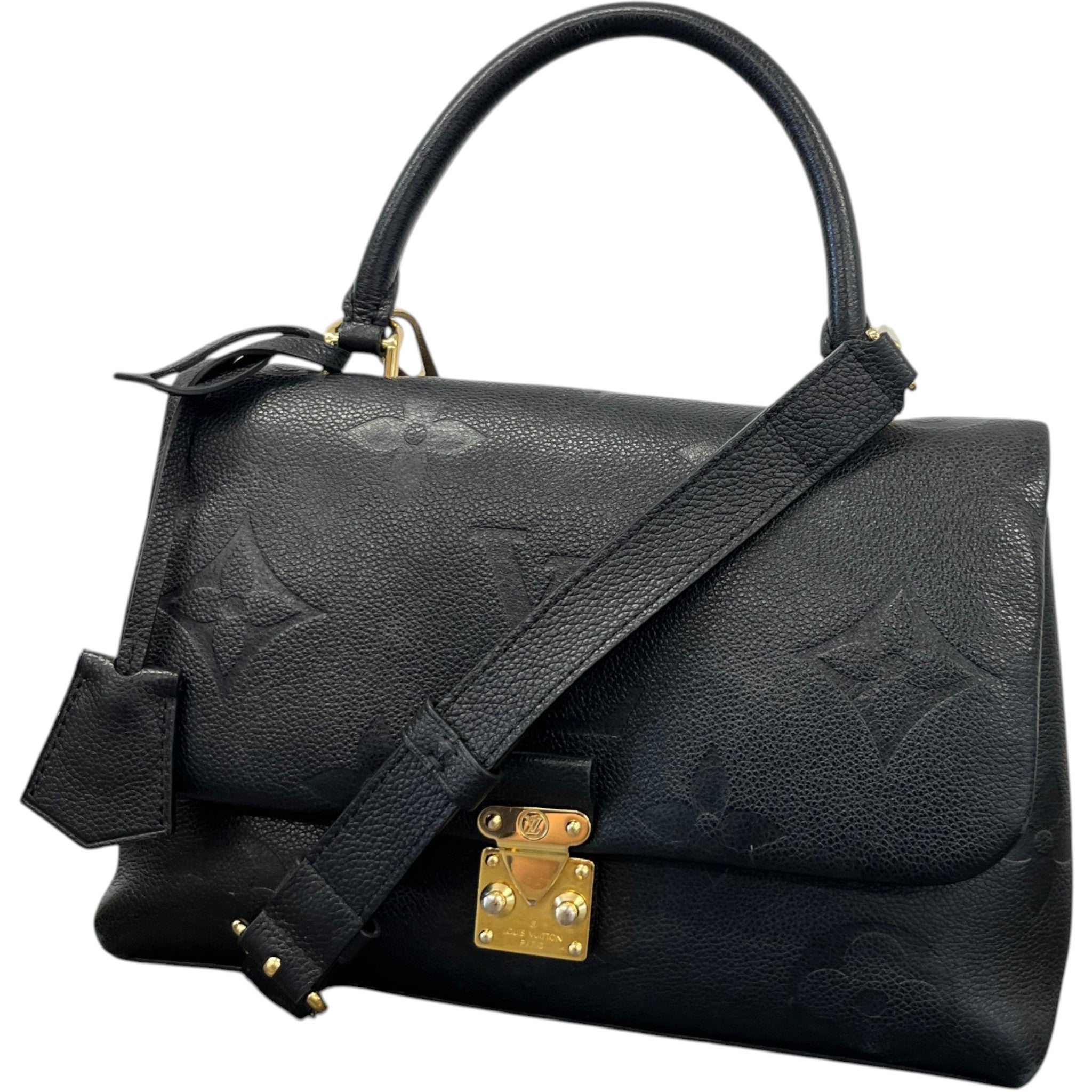 Women's Monogram Empreinte Madeleine Bag Black